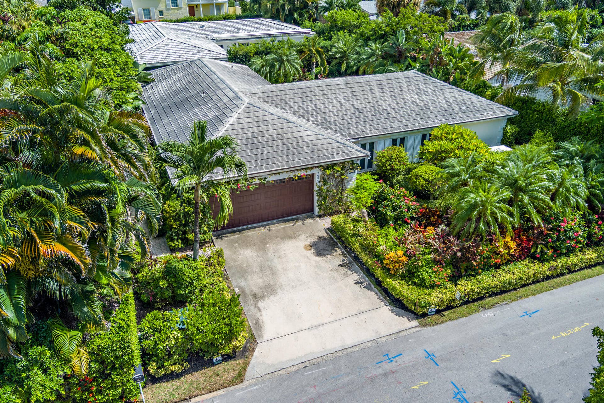 245 COLONIAL Lane, Palm Beach, FL 33480 Aerial