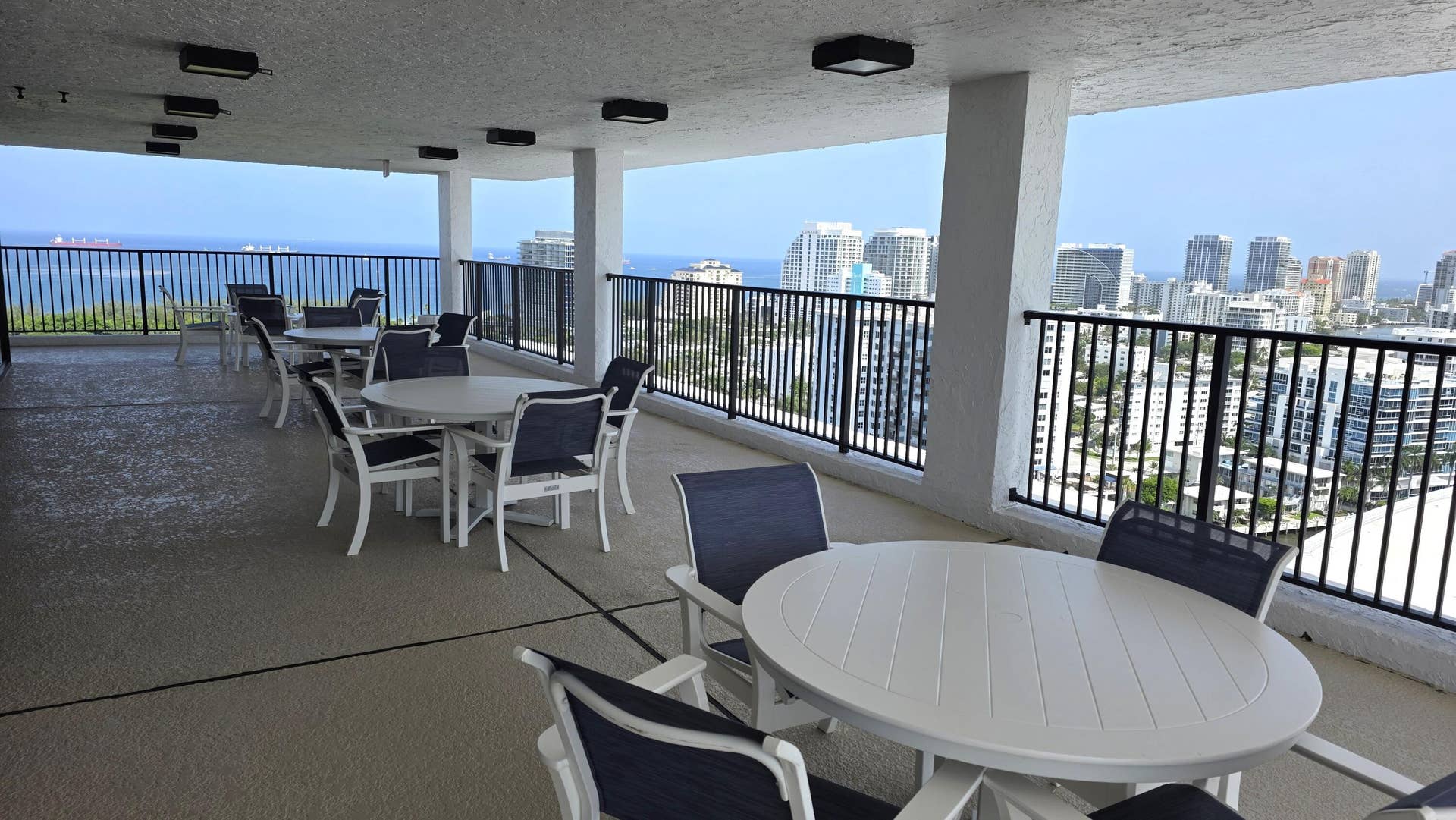 936 Intracoastal Drive, #5B, Fort Lauderdale, FL 33304 covered rooftop terrace