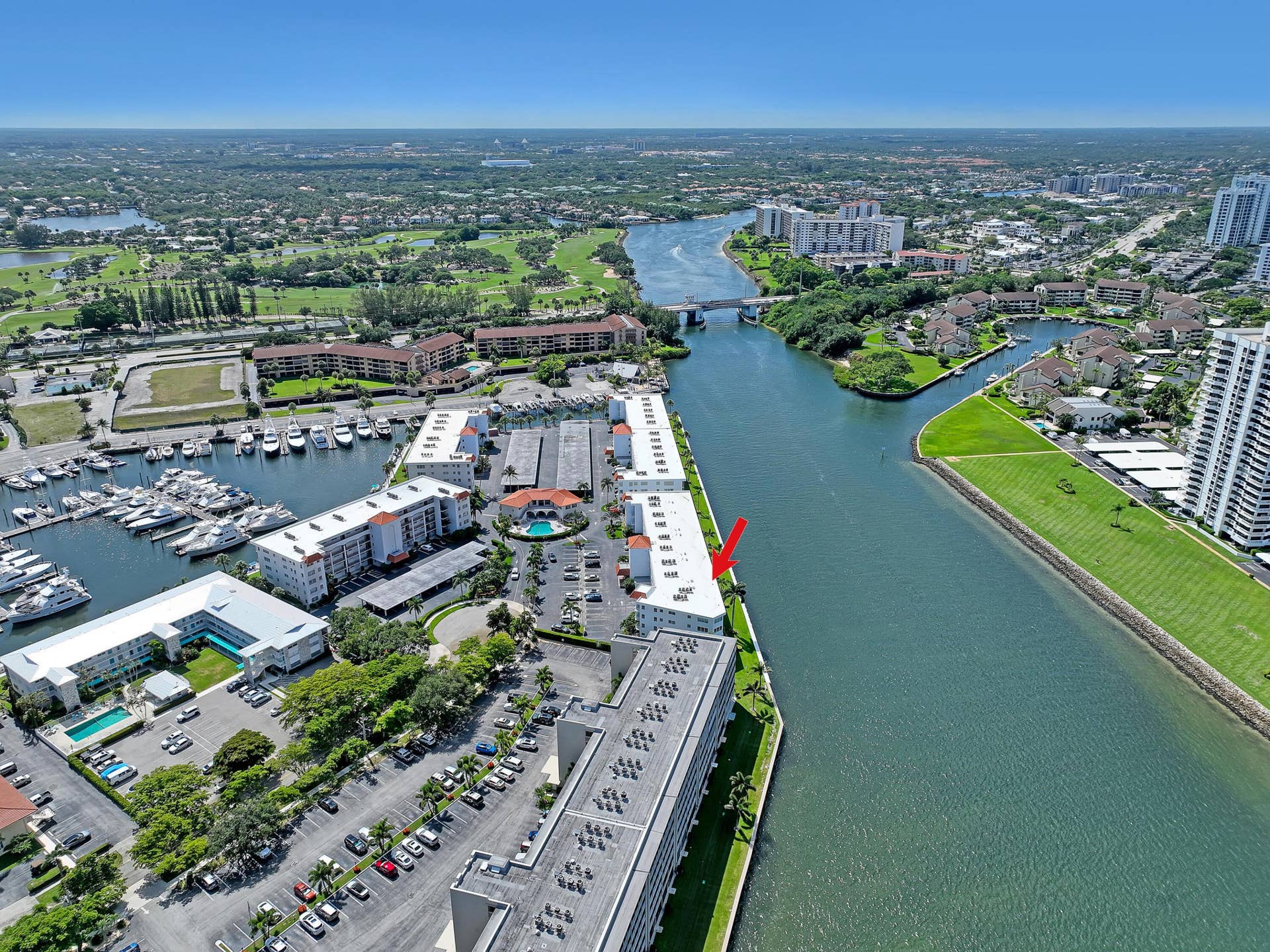 28 Yacht Club Drive, #409, North Palm Beach, FL 33408 Aerial Views
