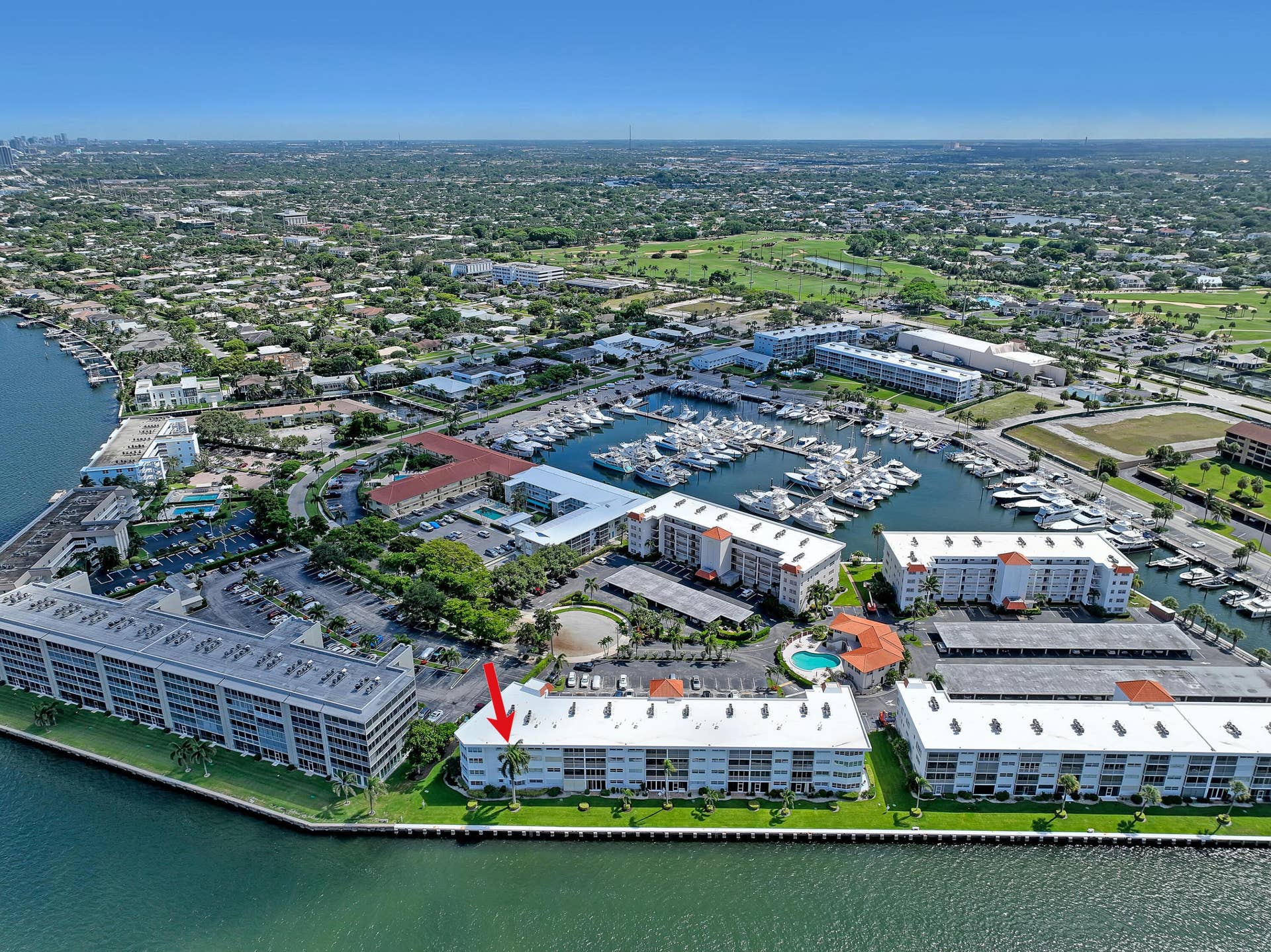 28 Yacht Club Drive, #409, North Palm Beach, FL 33408 Aerial Views