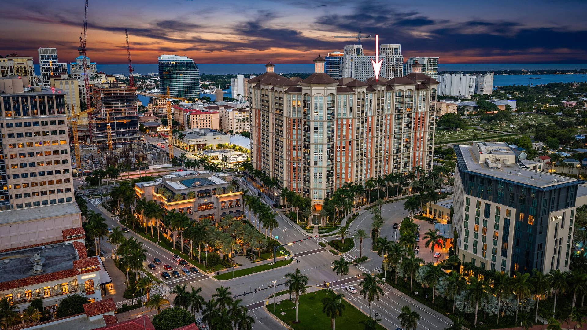 550 OKEECHOBEE Boulevard, #1614, West Palm Beach, FL 33401 Cityplace SouthTower