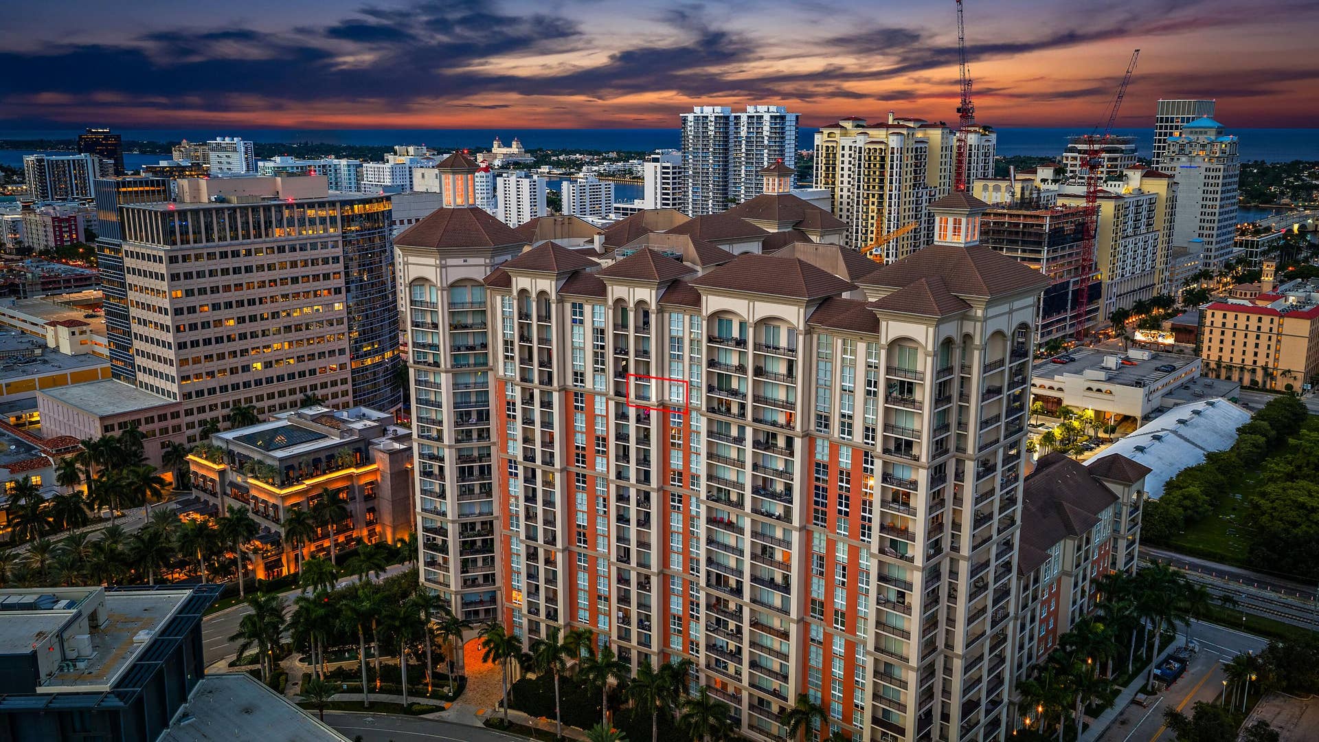 550 OKEECHOBEE Boulevard, #1614, West Palm Beach, FL 33401 Cityplace Southtower