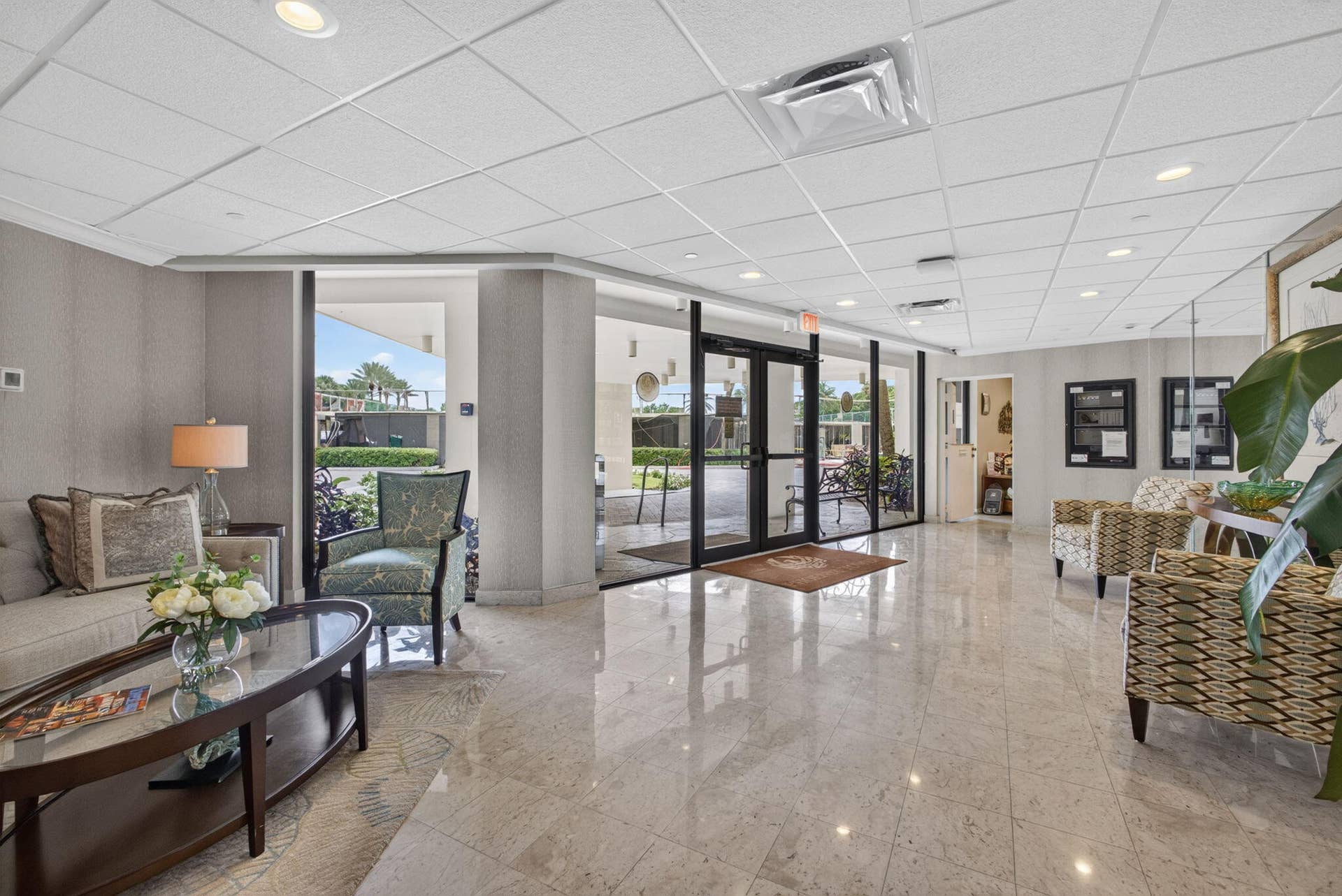 2800 N OCEAN Drive, #B-4A, Singer Island, FL 33404 Main Lobby