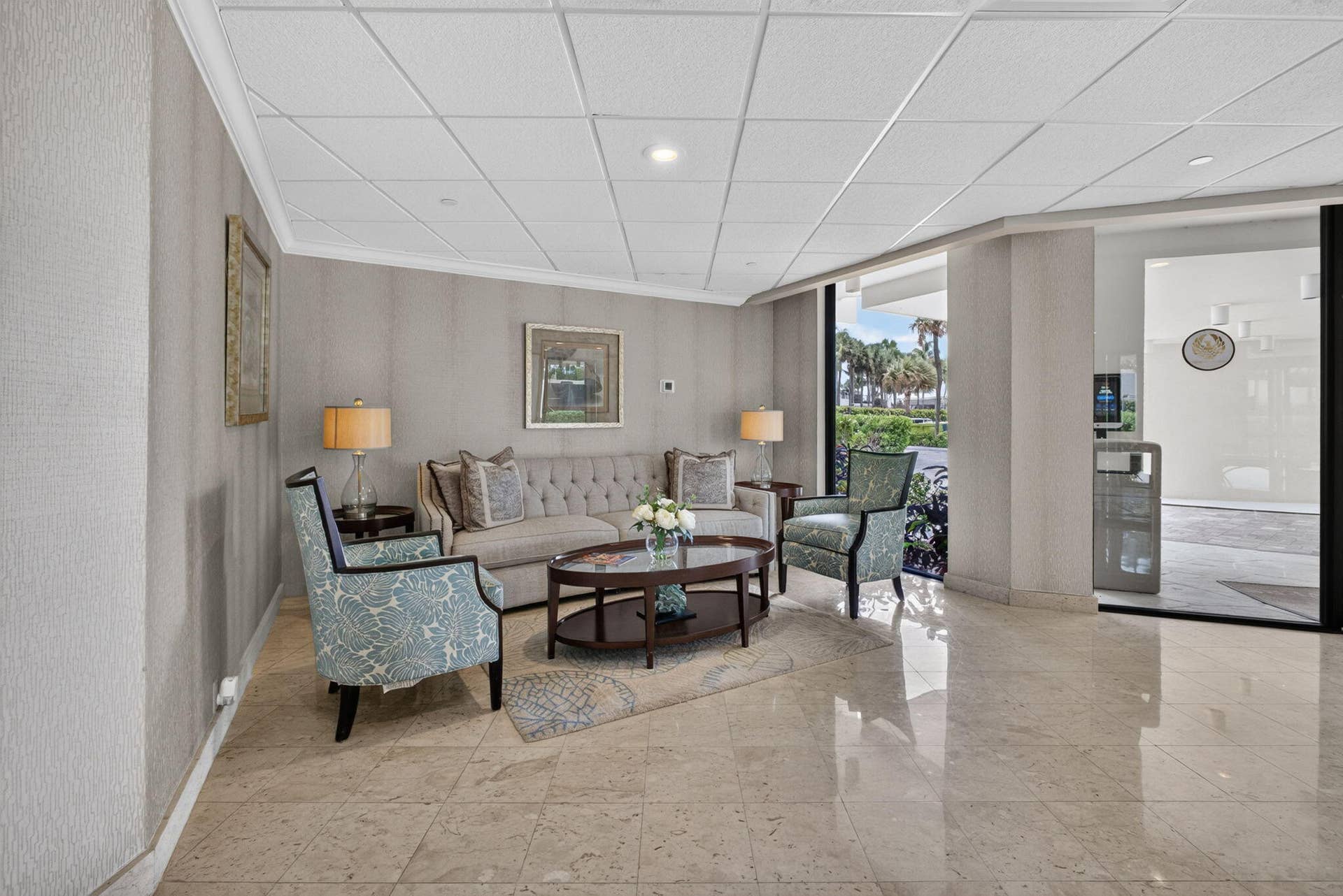 2800 N OCEAN Drive, #B-4A, Singer Island, FL 33404 Main Lobby