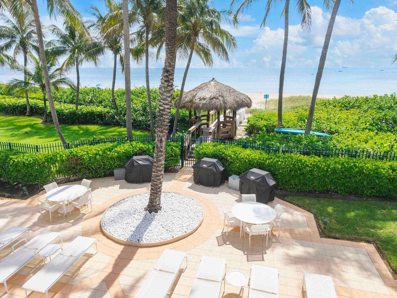 1700 S OCEAN Boulevard, #PH B-D, Lauderdale By The Sea, FL 33062 1700Cristellenewlypaveredpatiotobeachwal