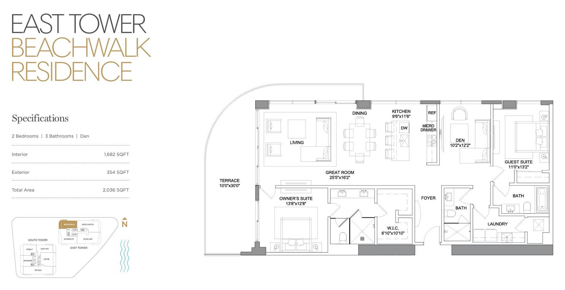 Beachwalk Floor Plan