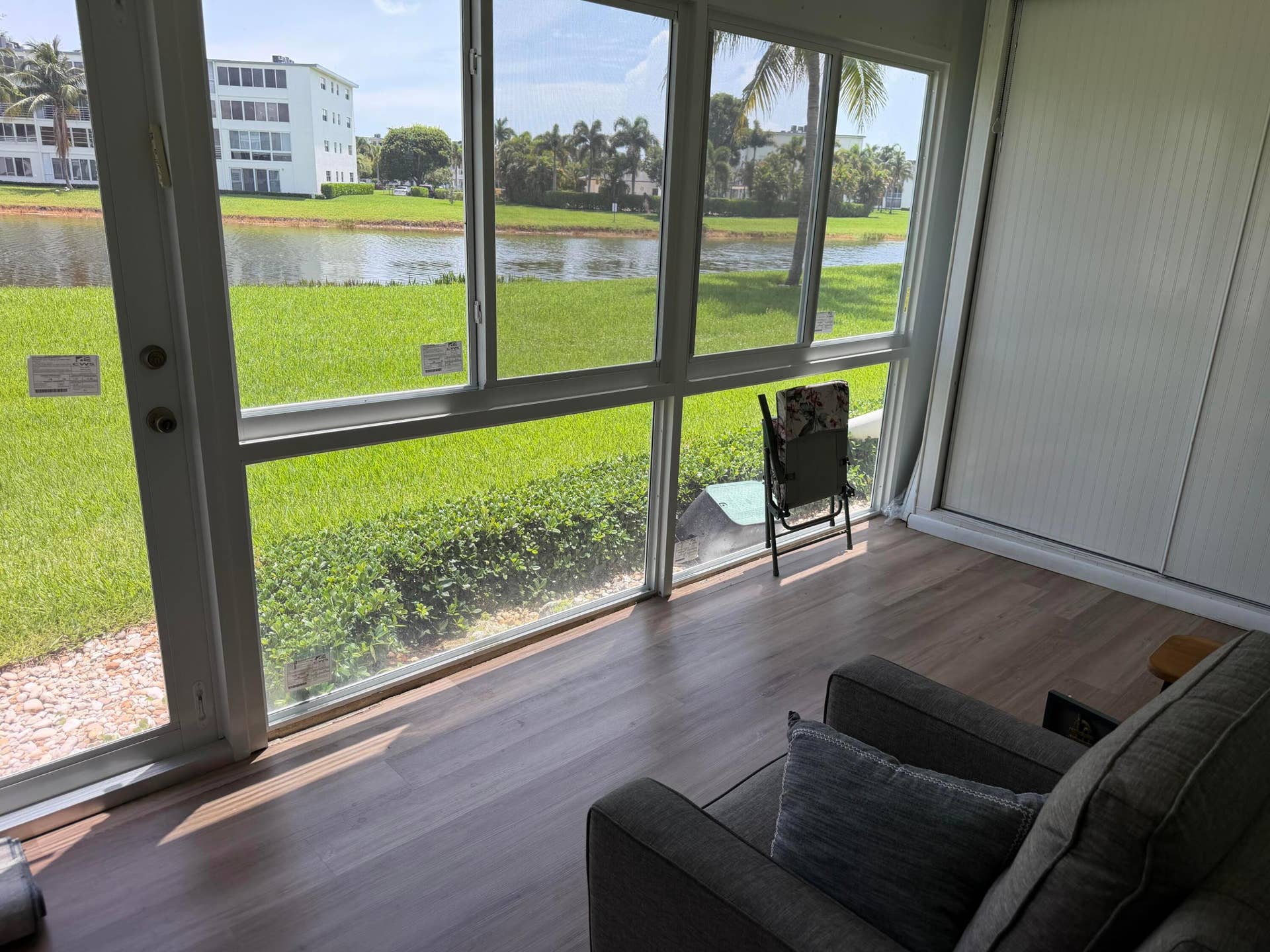 1093 Yarmouth E, Boca Raton, FL 33434 PATIO W/WATER VIEW