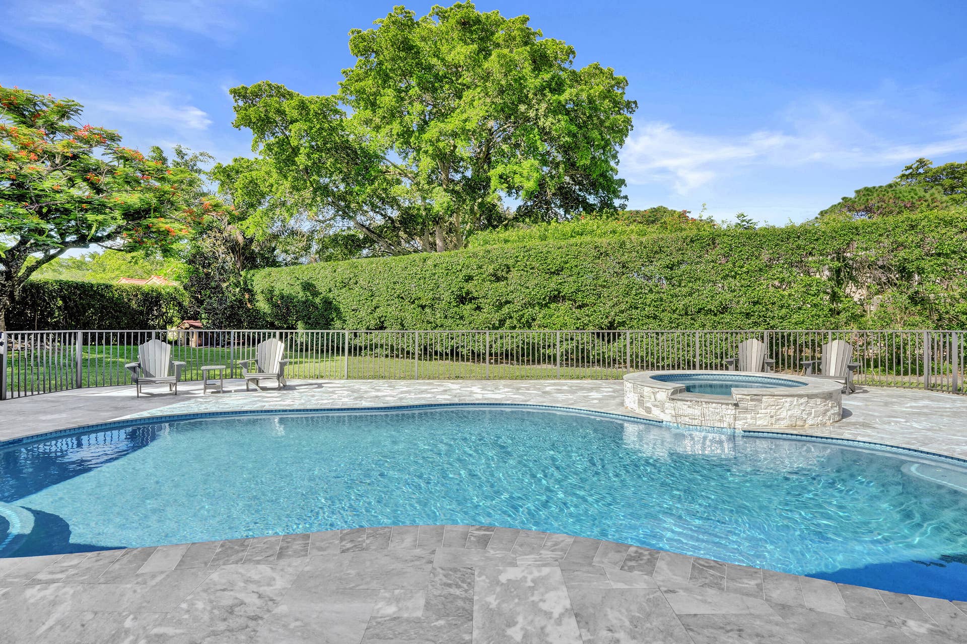 Private Salt Water Pool