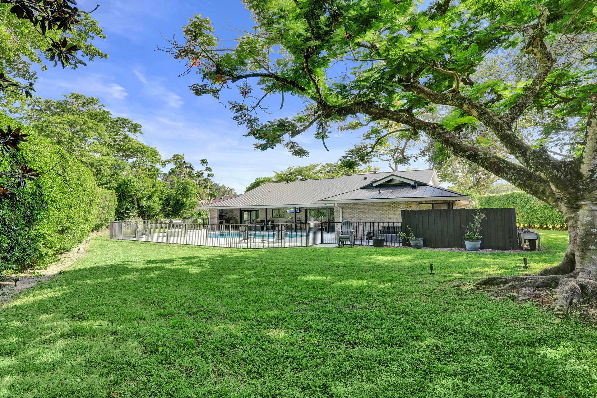 Expansive Backyard