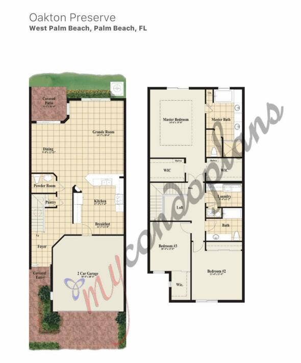 2024 Foxtail View Court, West Palm Beach, West Palm Beach, FL 33411 Floor Plan