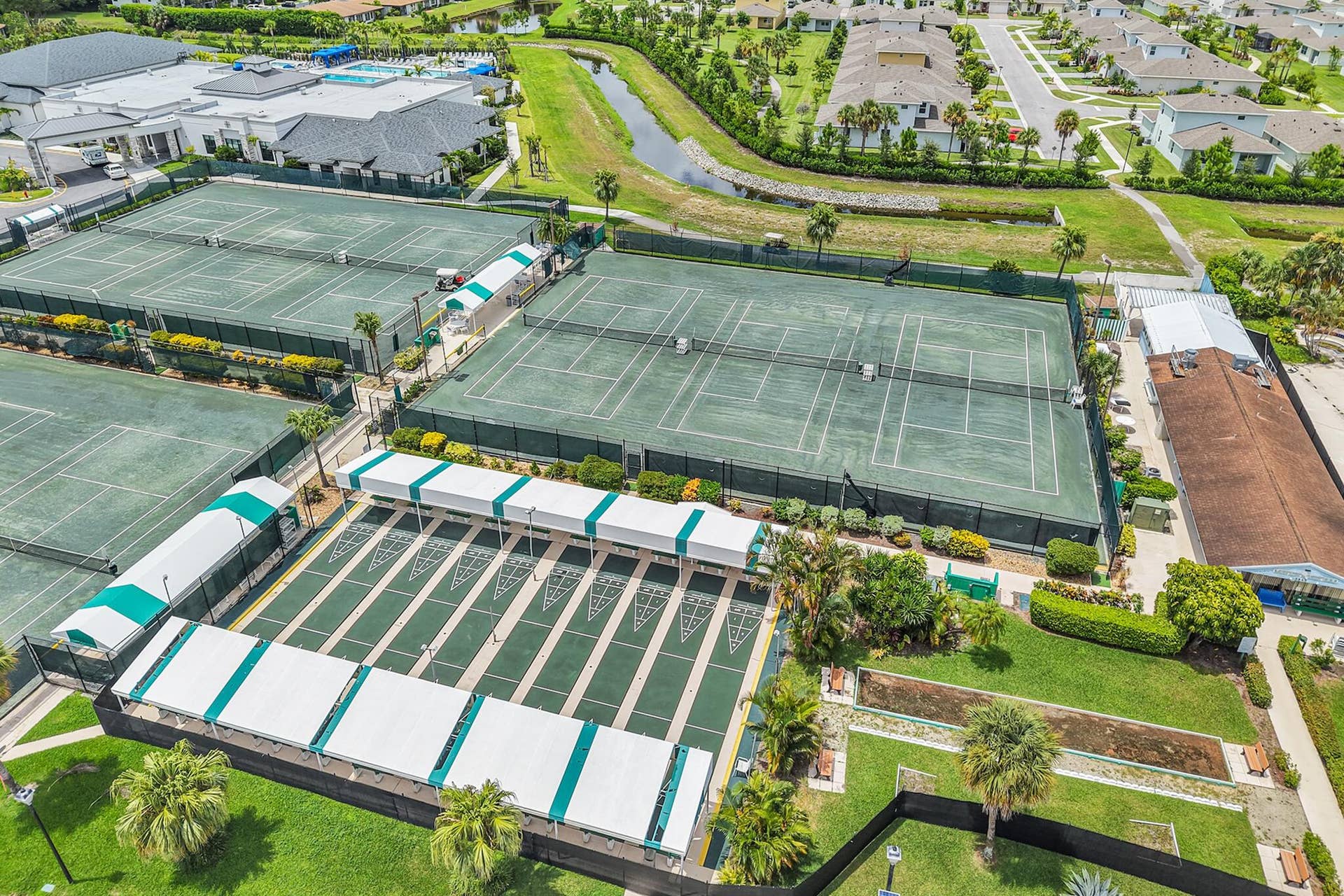 5910 VIA DELRAY Boulevard, #C, Delray Beach, FL 33484 Tennis and Shffleboard at Palm Greens