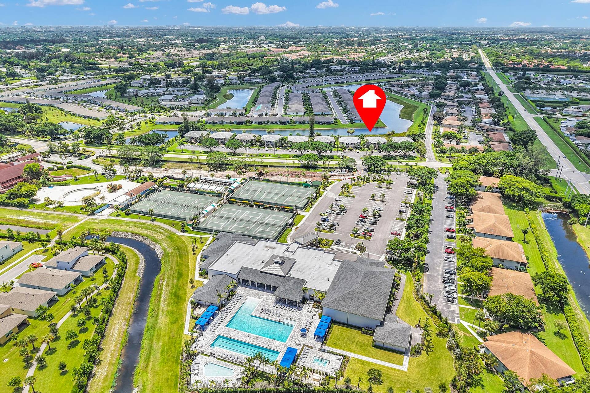 5910 VIA DELRAY Boulevard, #C, Delray Beach, FL 33484 Palm Greens Condo for Rent