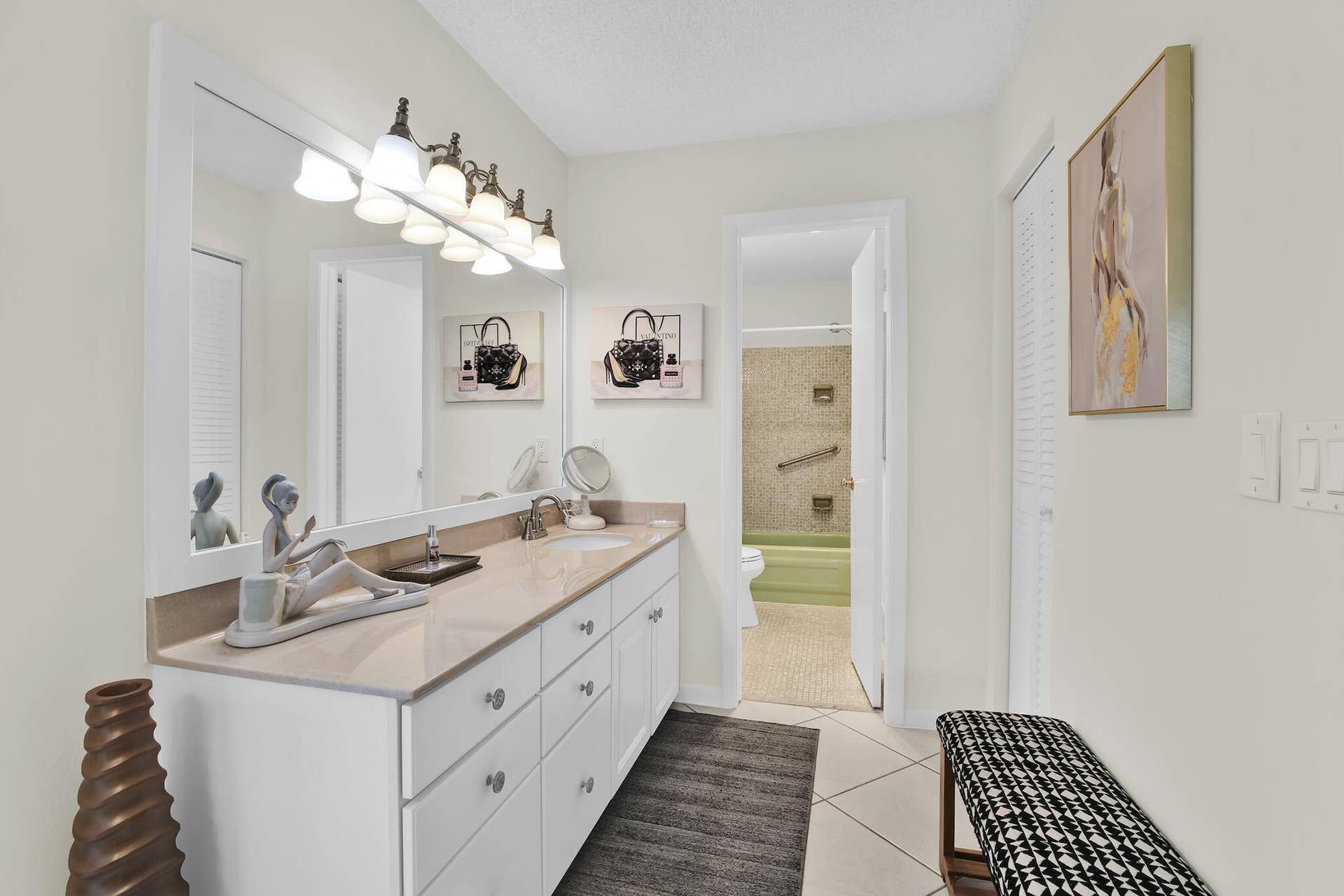 5910 VIA DELRAY Boulevard, #C, Delray Beach, FL 33484 Primary Bathroom Vanity Sink