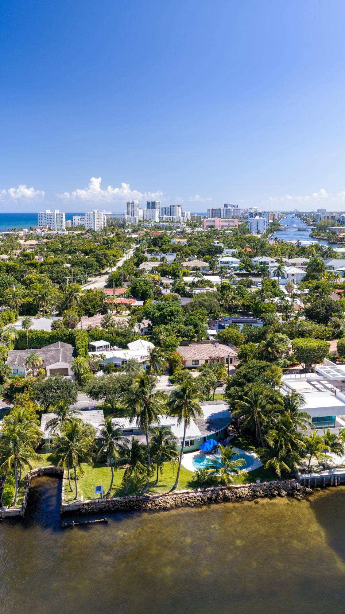 2605 N RIVERSIDE Drive, Pompano Beach, FL 33062 2605 N Riverside Dr Aerial1