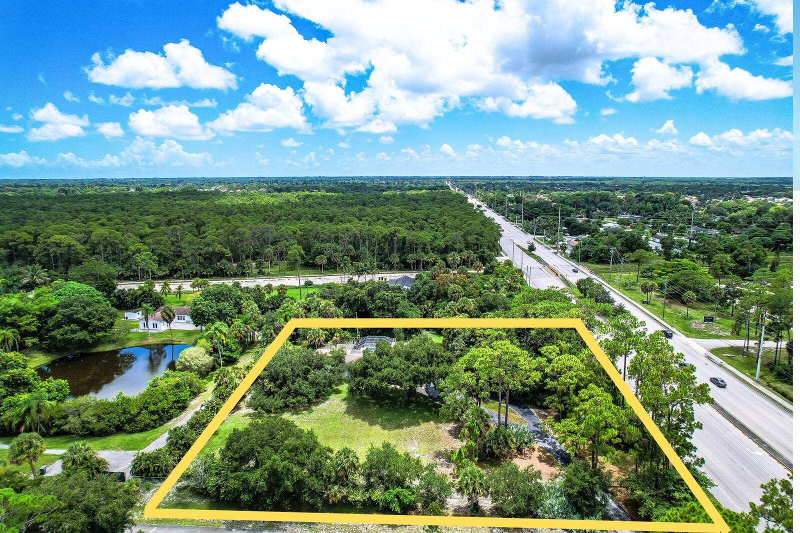 6466 Via Townsend, West Palm Beach, FL 33415 Aerial View