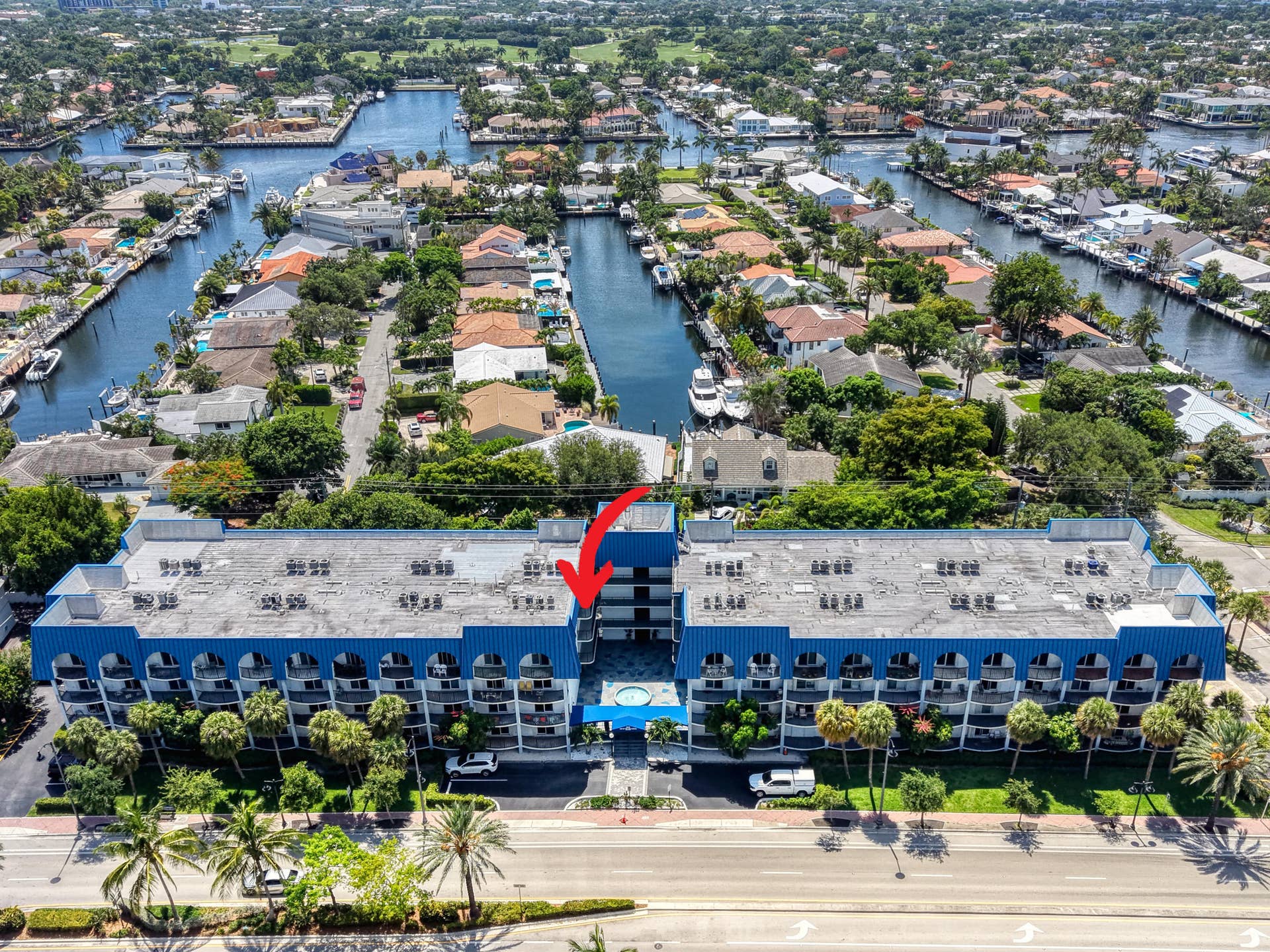 3909 N Ocean Boulevard, #401, Fort Lauderdale, FL 33308 1 Aerial Views (3)