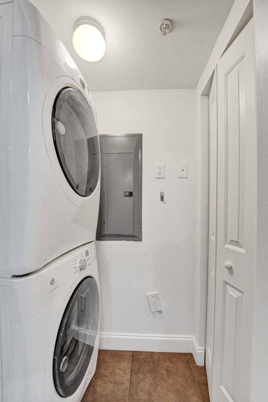 401 SW 4TH Avenue, #203, Fort Lauderdale, FL 33315 Washer/Dryer Room off Kitchen