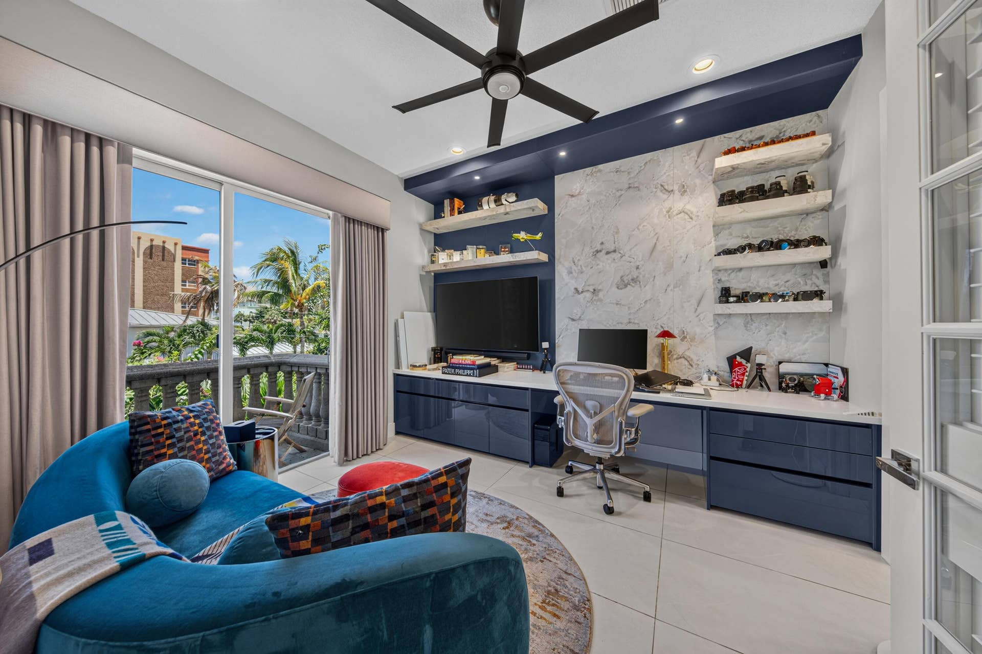 3224 NE 4th Street, Pompano Beach, FL 33062 Office/bedroom on 2nd floor. Built in shelving is added by owner.