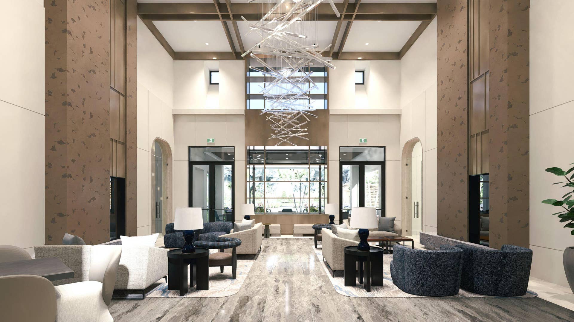 14023 Bastille Street, Palm Beach Gardens, FL 33412 Esprit-grand-lobby
