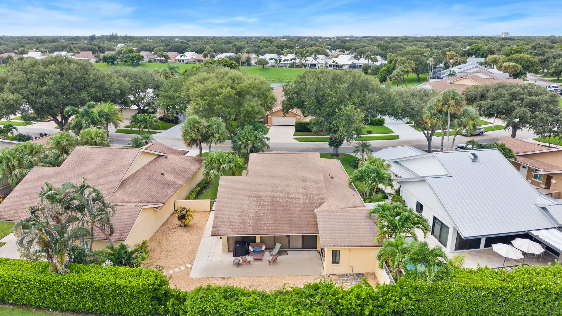 125 Beach Summit Court, Jupiter, FL 33477 Back of Property