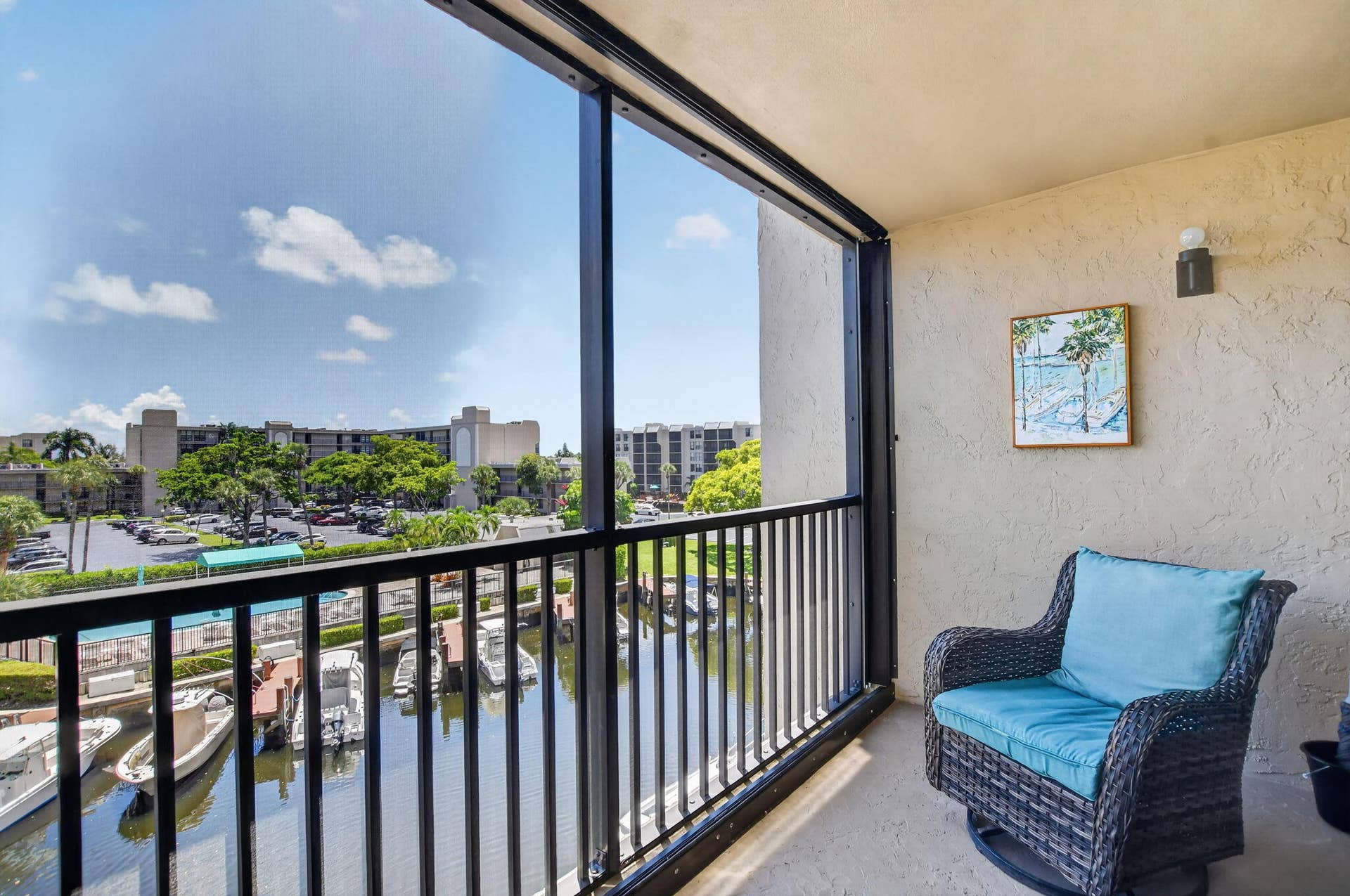 4 Royal Palm Way, #403, Boca Raton, FL 33432 Screened Balcony