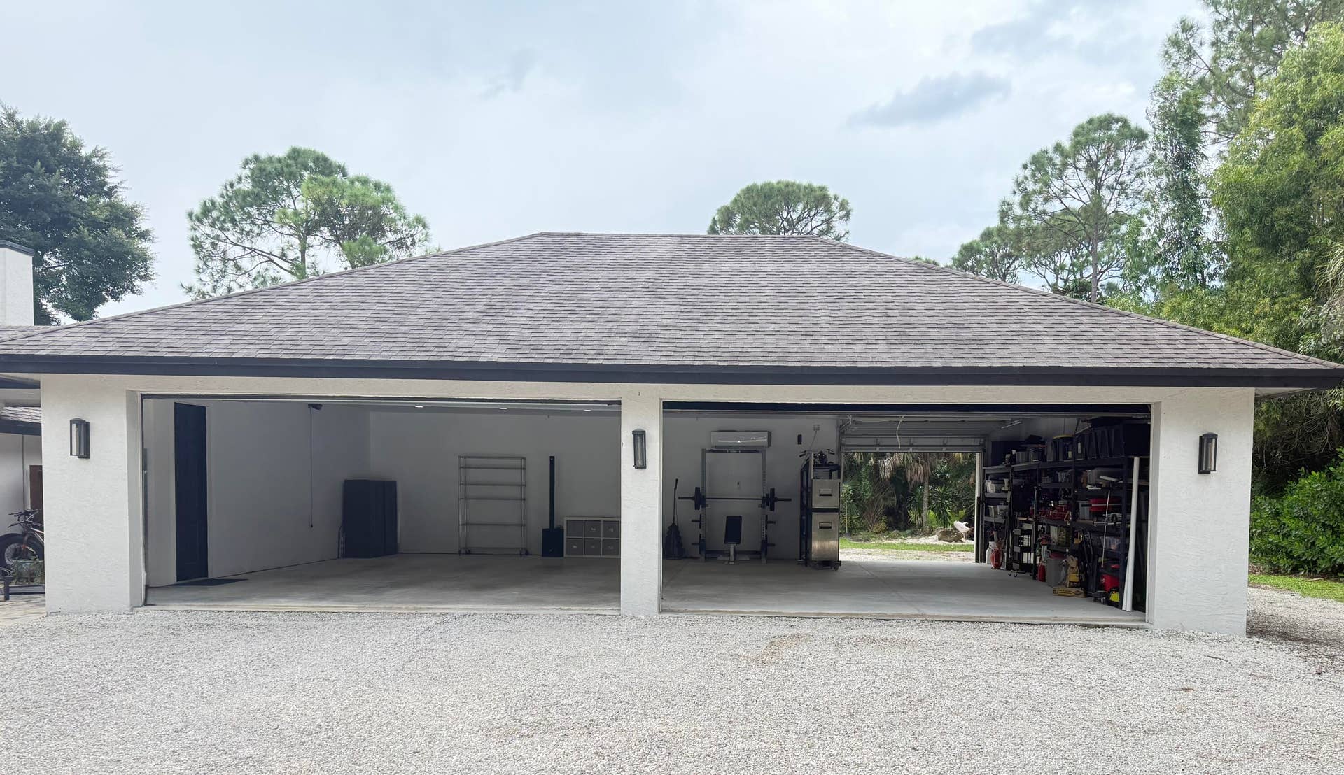 14829 STIRRUP Lane, Wellington, FL 33414 4 Car garage open view