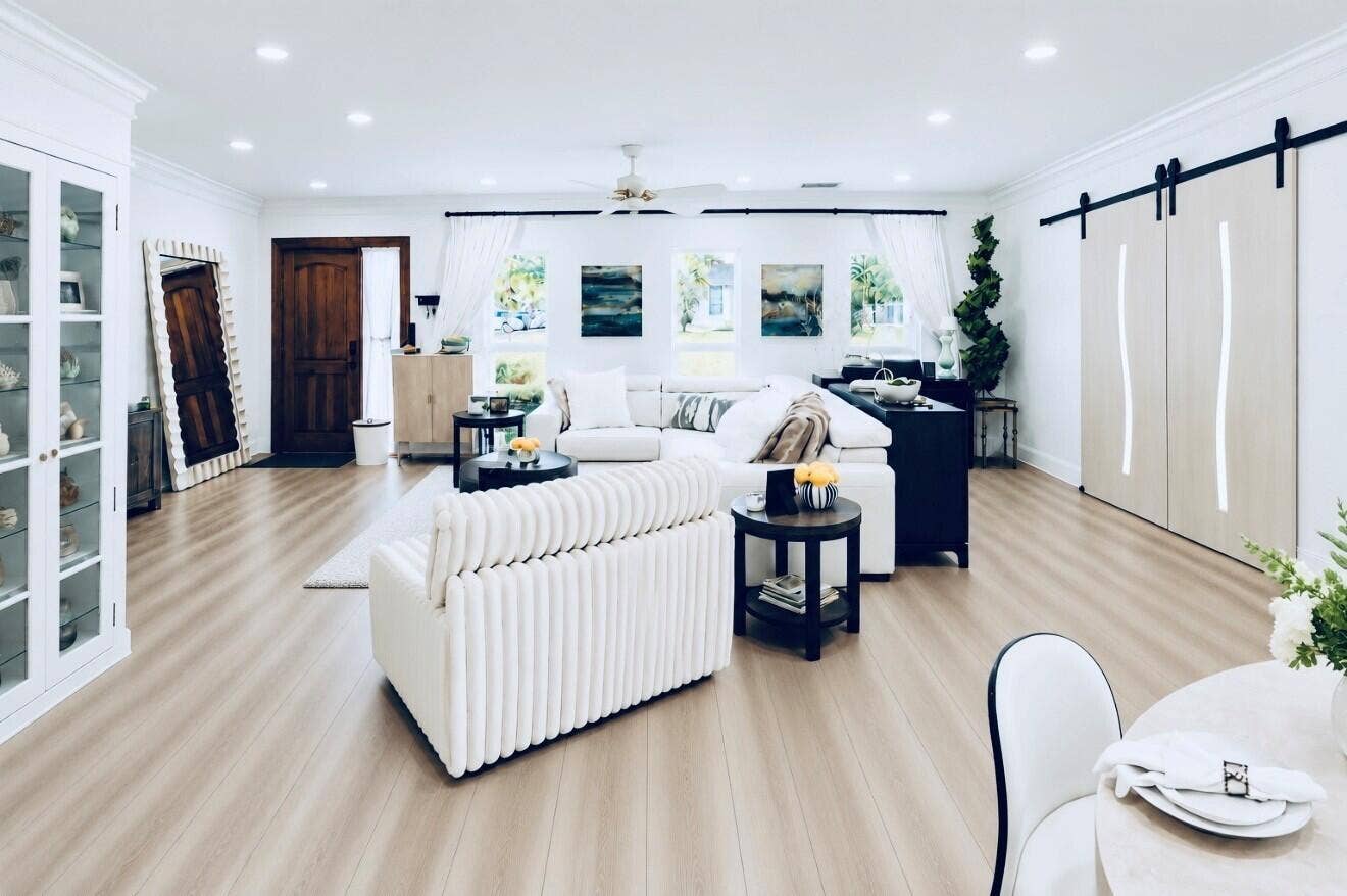 1201 SW 25TH Avenue, Boynton Beach, FL 33426 Modern, comfort, natural light, and style make this living room space feel like home