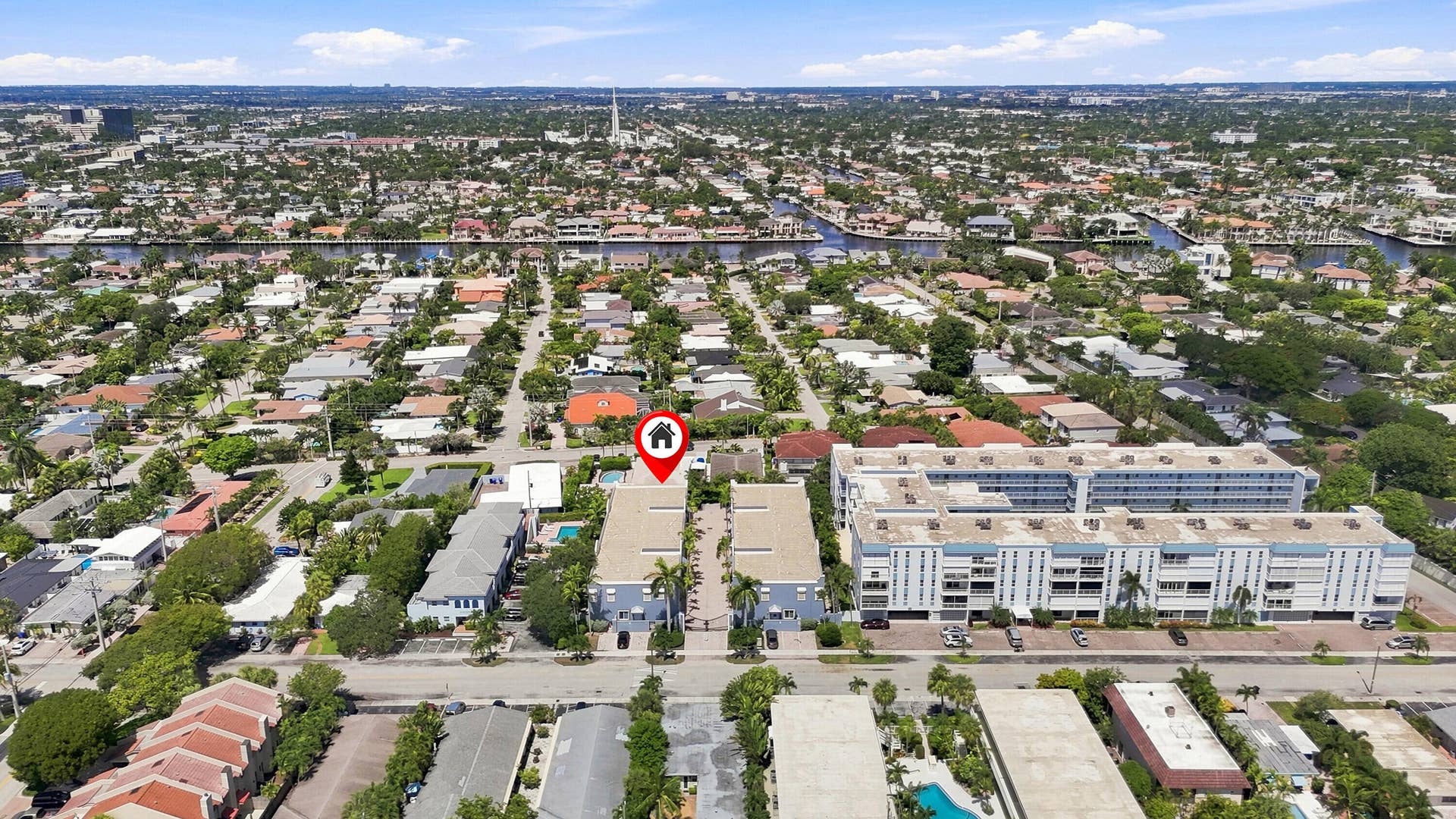 4619 Poinciana Street, #7A, Lauderdale By The Sea, FL 33308 Aerial