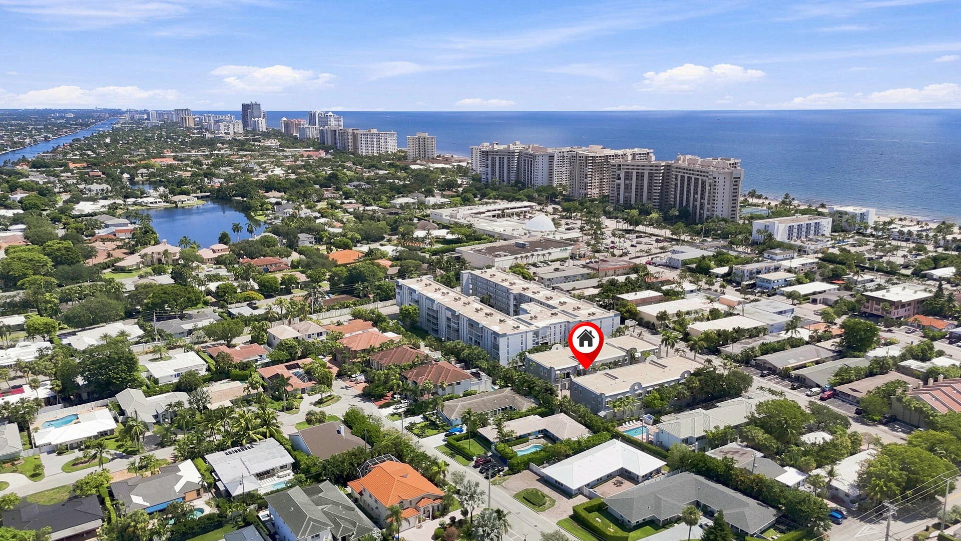 4619 Poinciana Street, #7A, Lauderdale By The Sea, FL 33308 Aerial