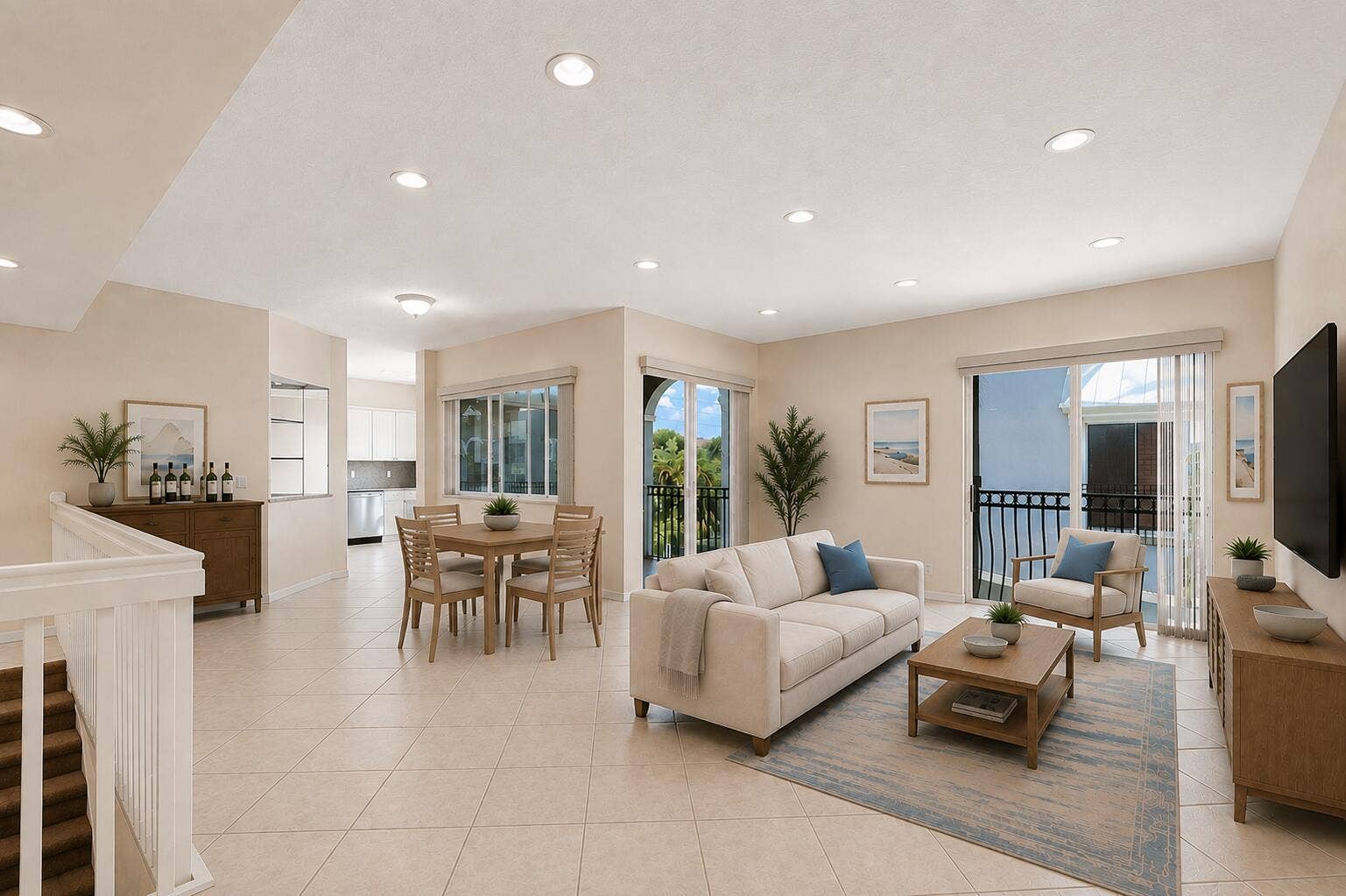 4619 Poinciana Street, #7A, Lauderdale By The Sea, FL 33308 VIRTUALLY STAGED