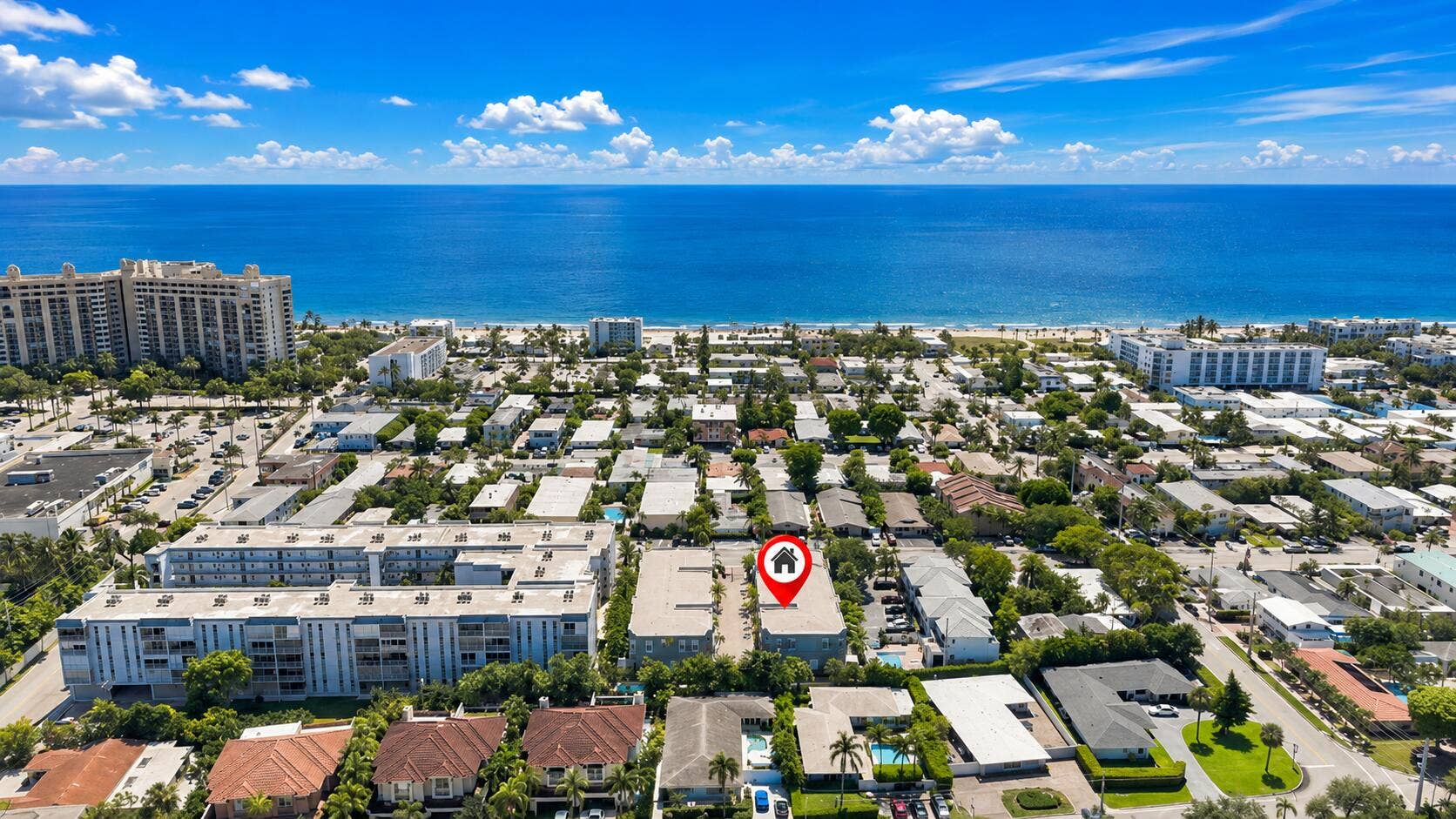 4619 Poinciana Street, #7A, Lauderdale By The Sea, FL 33308 Aerial