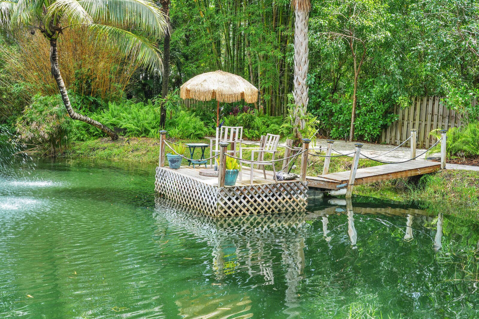 13432 153RD Road N, Jupiter, FL 33478 dock with seating area
