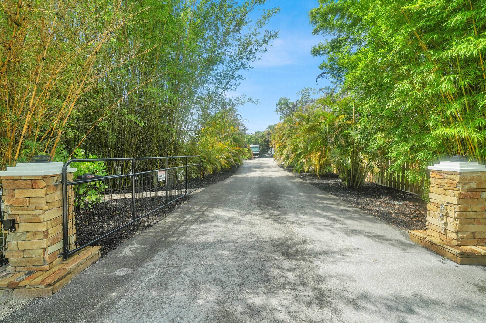 13432 153RD Road N, Jupiter, FL 33478 Front electric gate