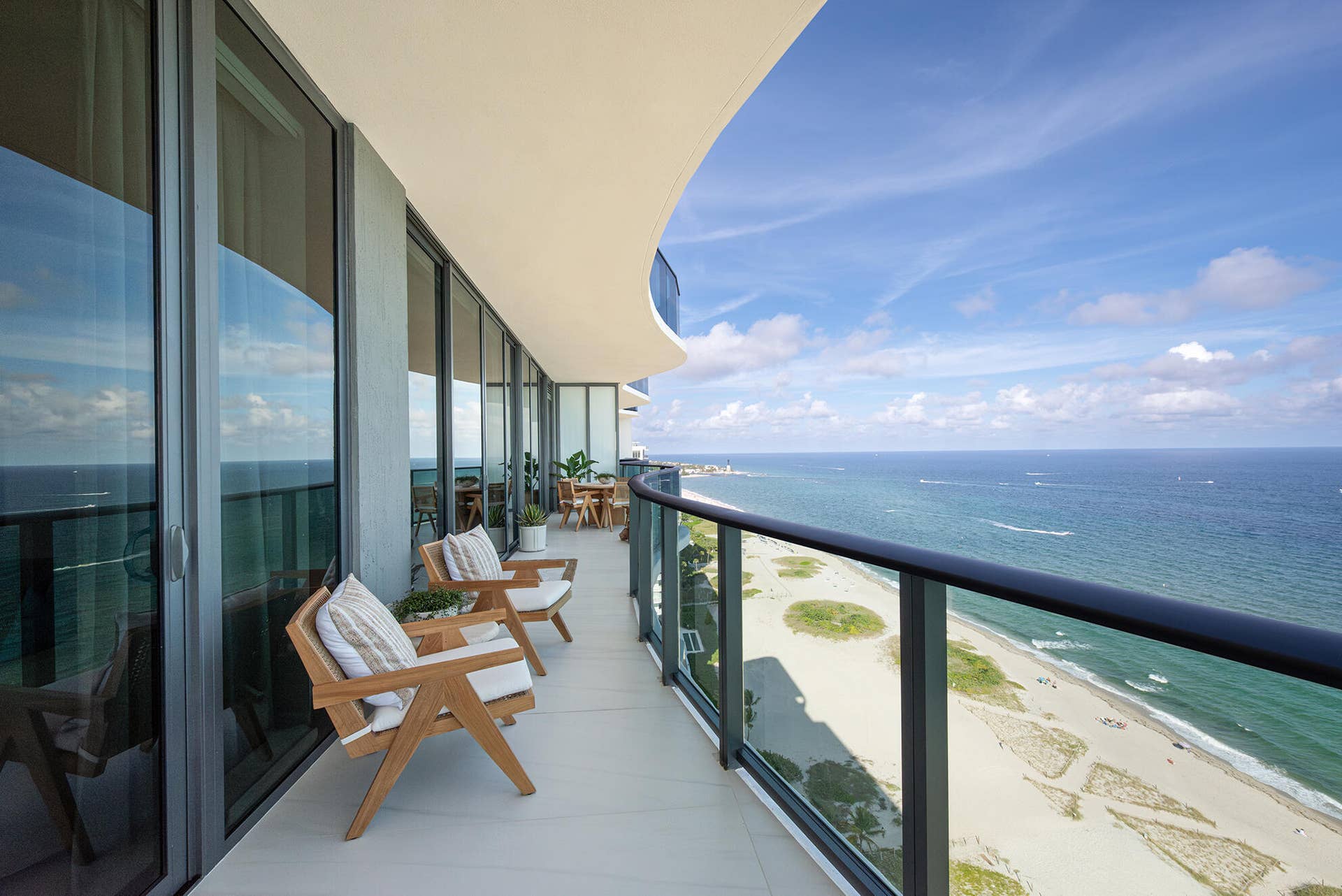 900 N Ocean Boulevard, #MPH02, Pompano Beach, FL 33062 Balcony