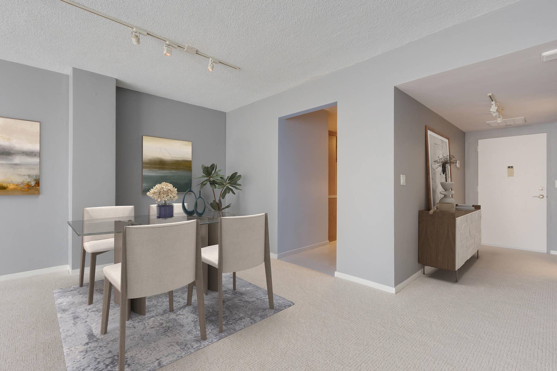 dining and foyer