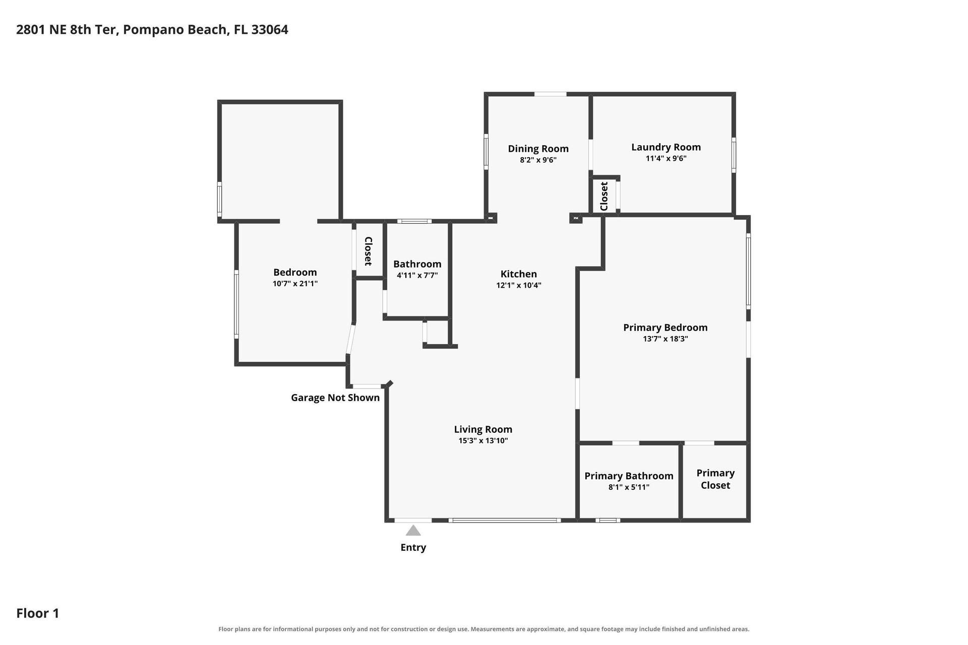 2801 NE 8TH Terrace, Pompano Beach, FL 33064 Floor-1