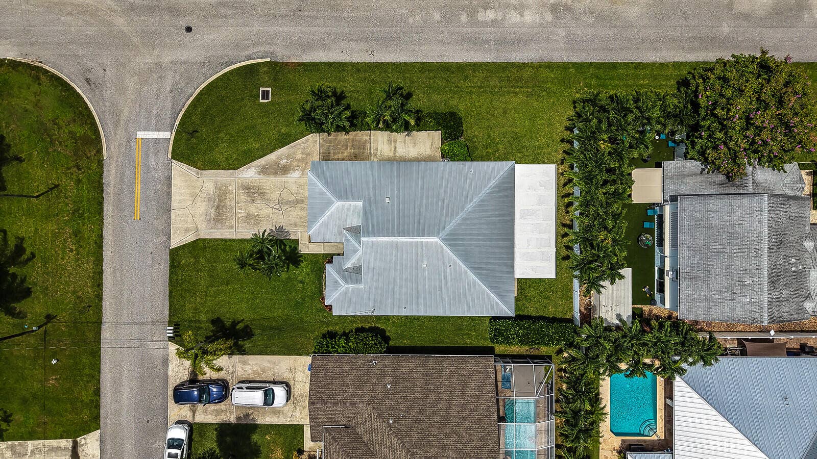 6371 DANIA Street, Jupiter, FL 33458 Aerial Front Exterior