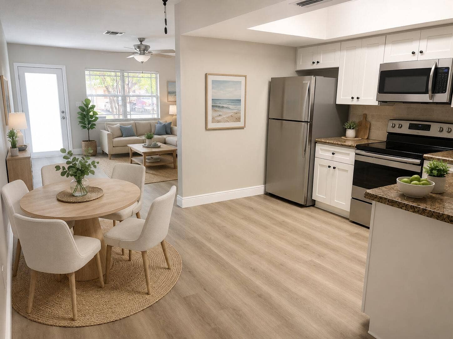 virtually furnished