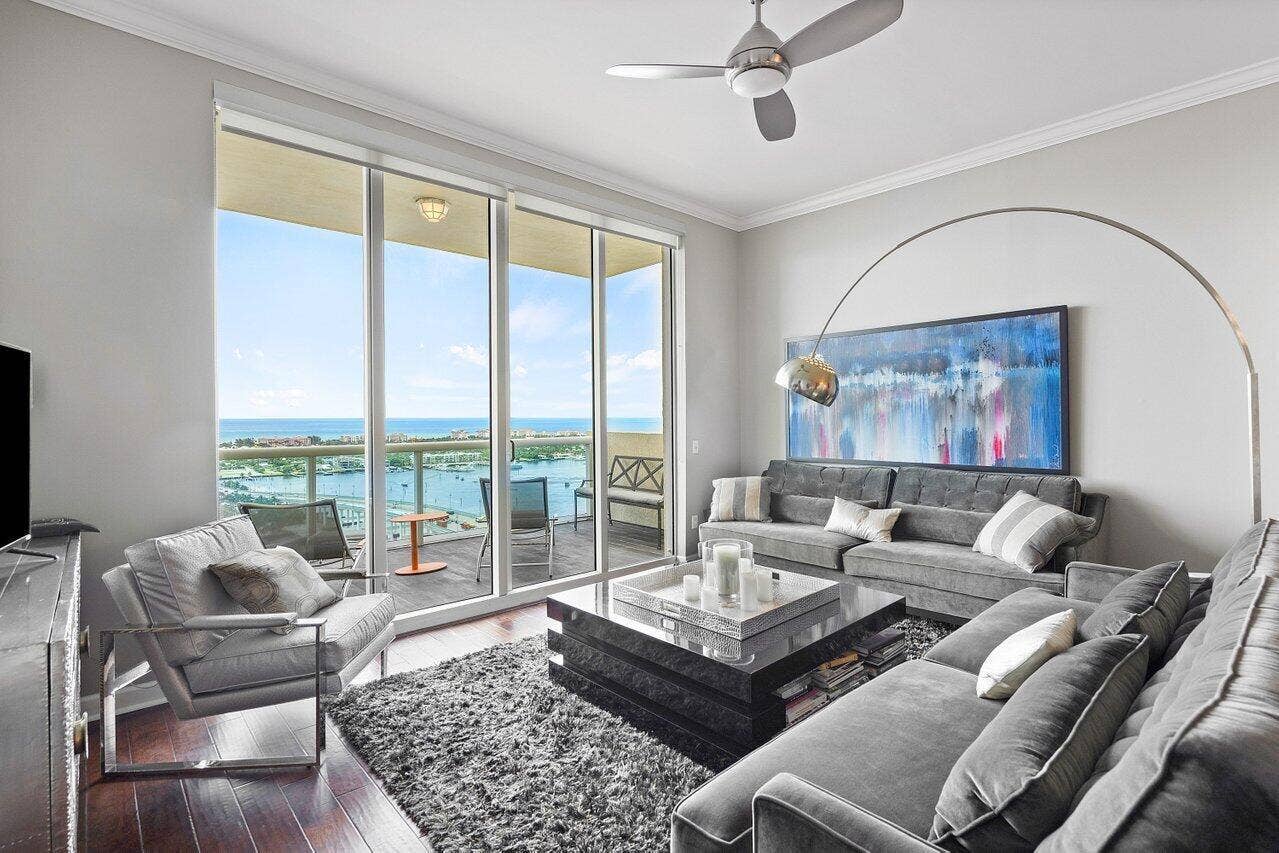 2640 Lake Shore Drive, #2609, Riviera Beach, Riviera Beach, FL 33404 penthouse water views