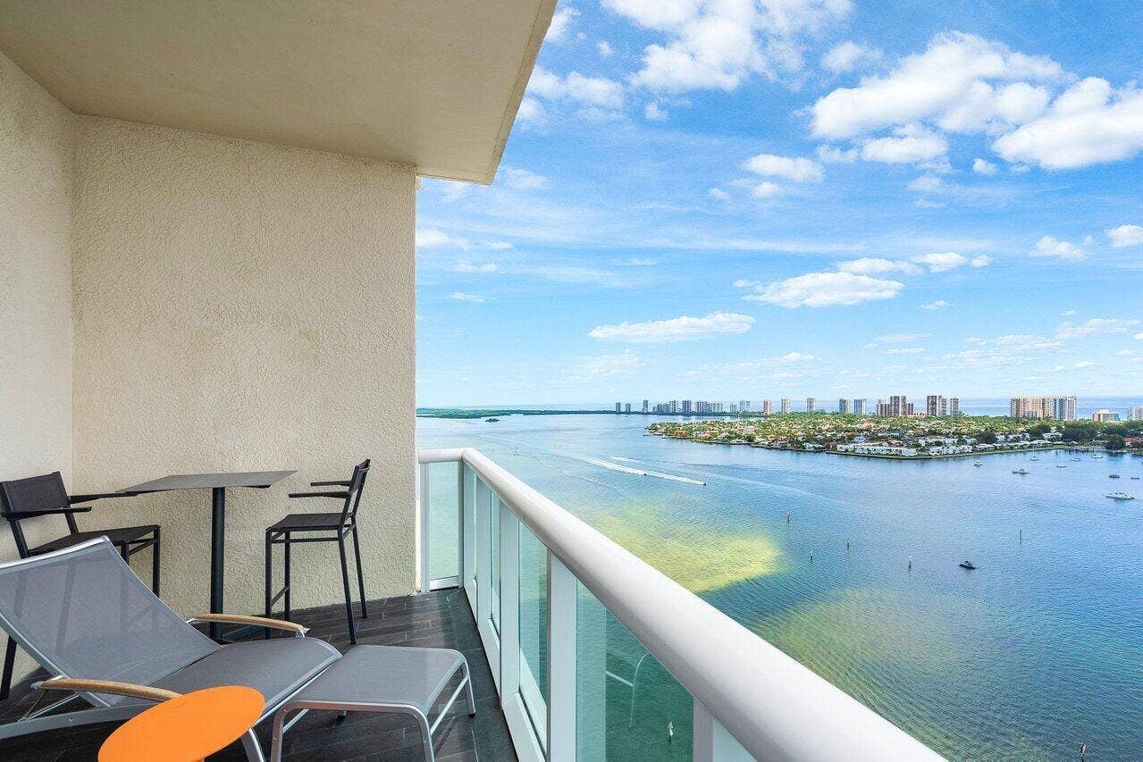 2640 Lake Shore Drive, #2609, Riviera Beach, Riviera Beach, FL 33404 balcony