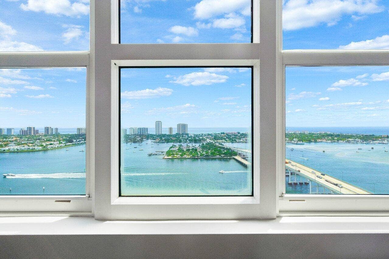2640 Lake Shore Drive, #2609, Riviera Beach, Riviera Beach, FL 33404 primary bedroom views