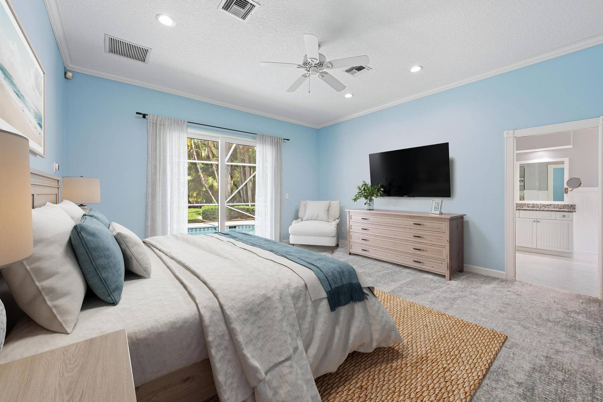 18504 SE Heritage Oaks Lane, Jupiter, FL 33469 Virtually staged Primary