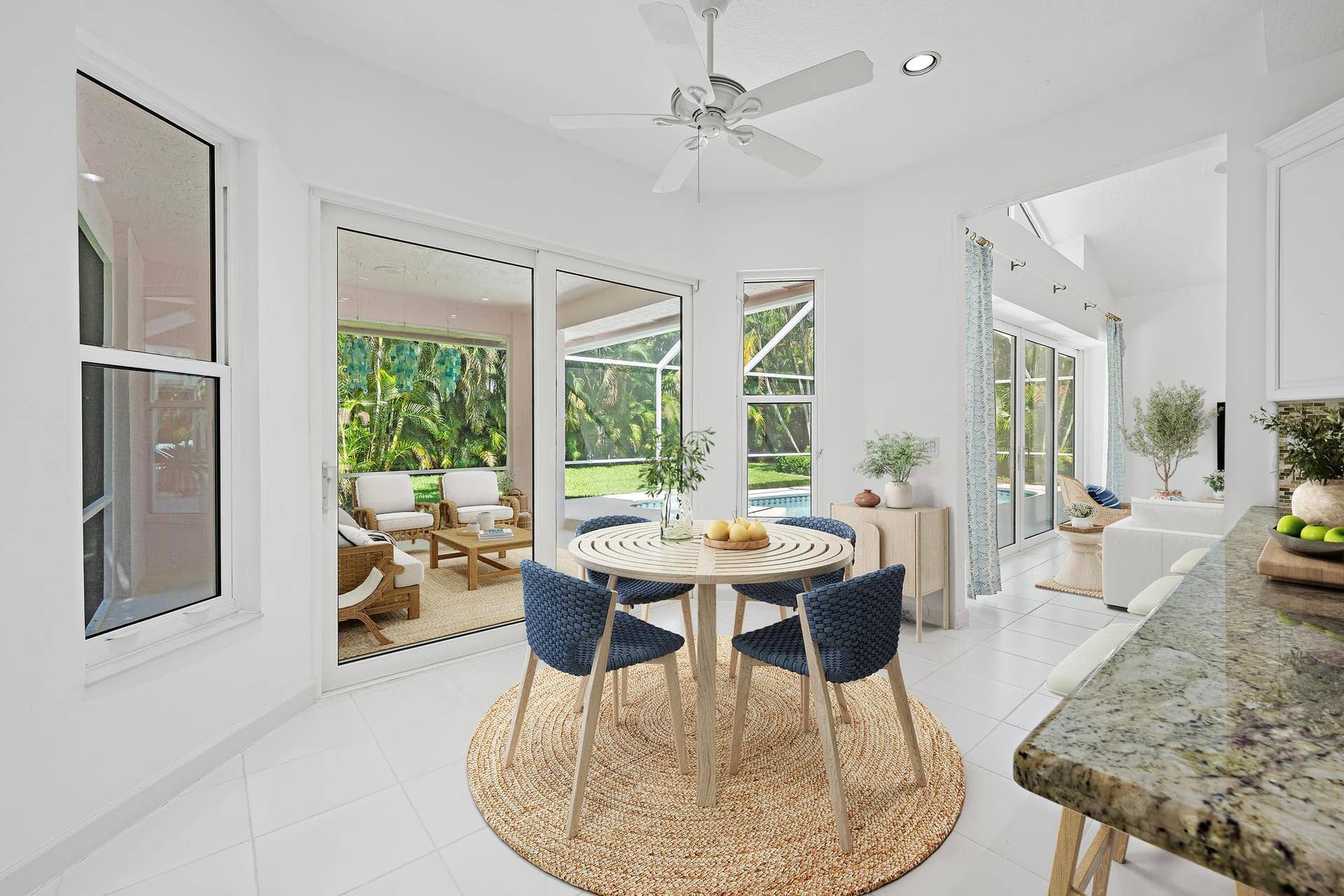 18504 SE Heritage Oaks Lane, Jupiter, FL 33469 Virtually Staged Breakfast