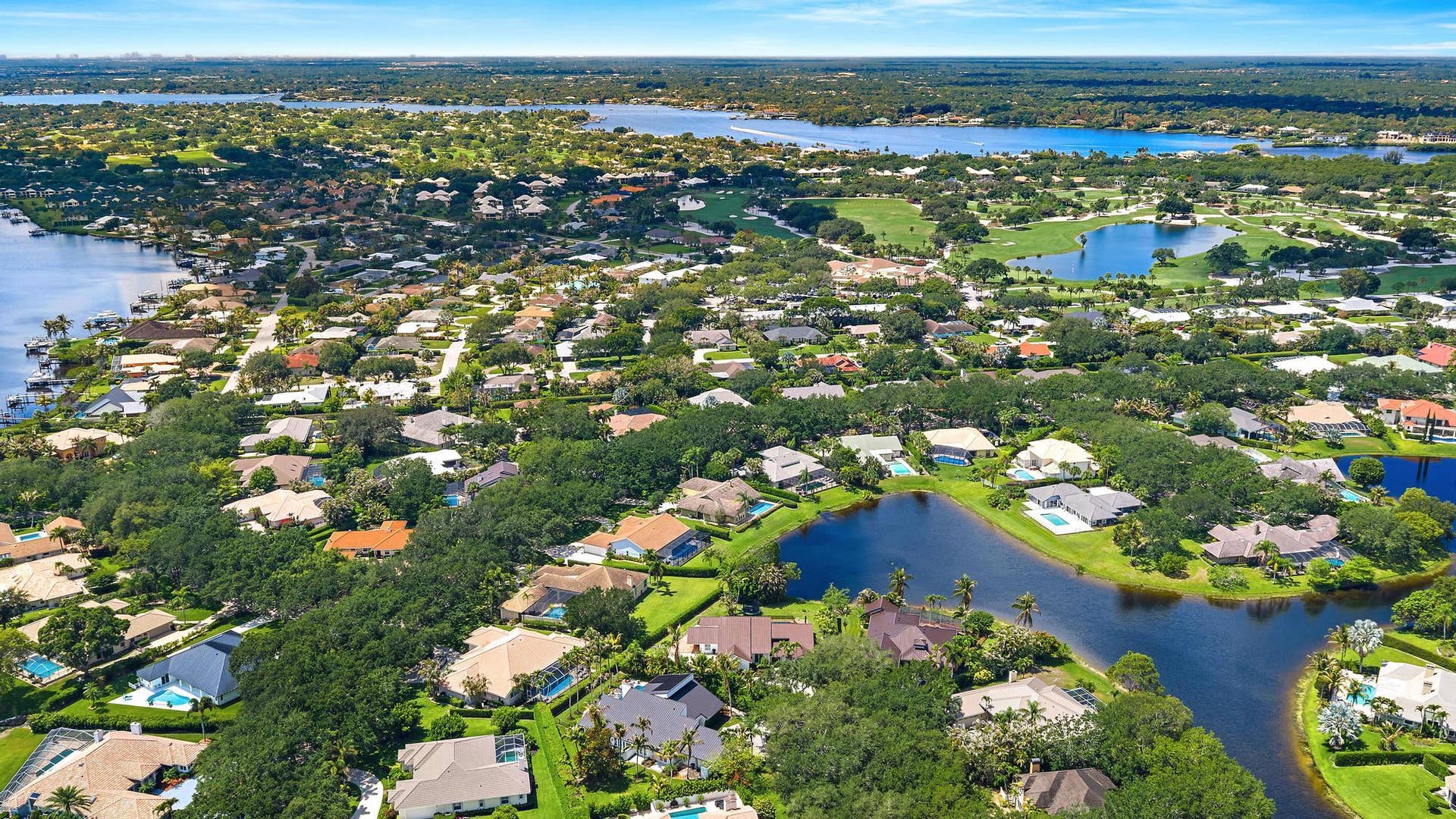 18504 SE Heritage Oaks Lane, Jupiter, FL 33469 Aerial View