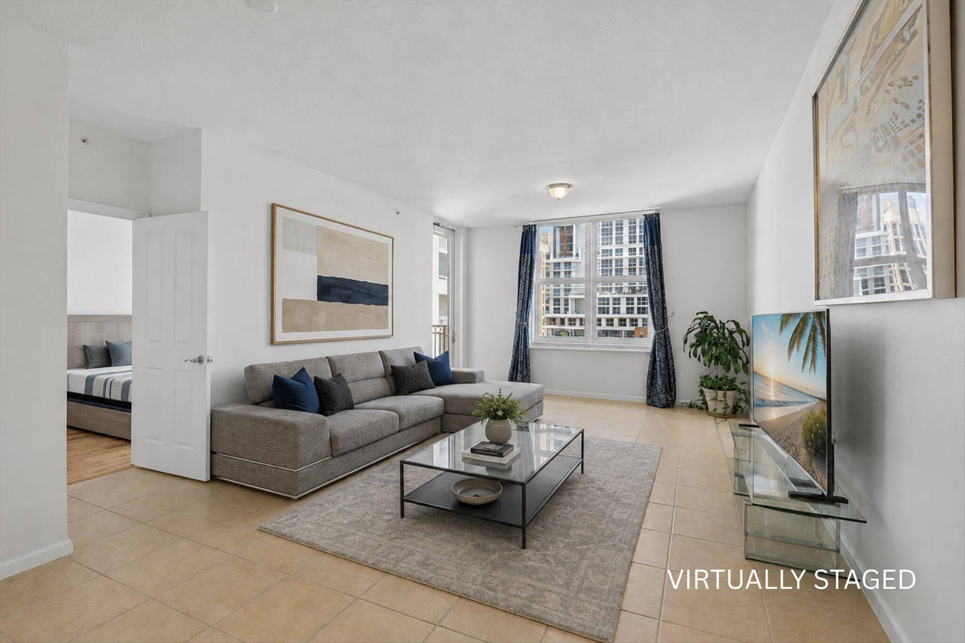 Living room (Virtually Staged)
