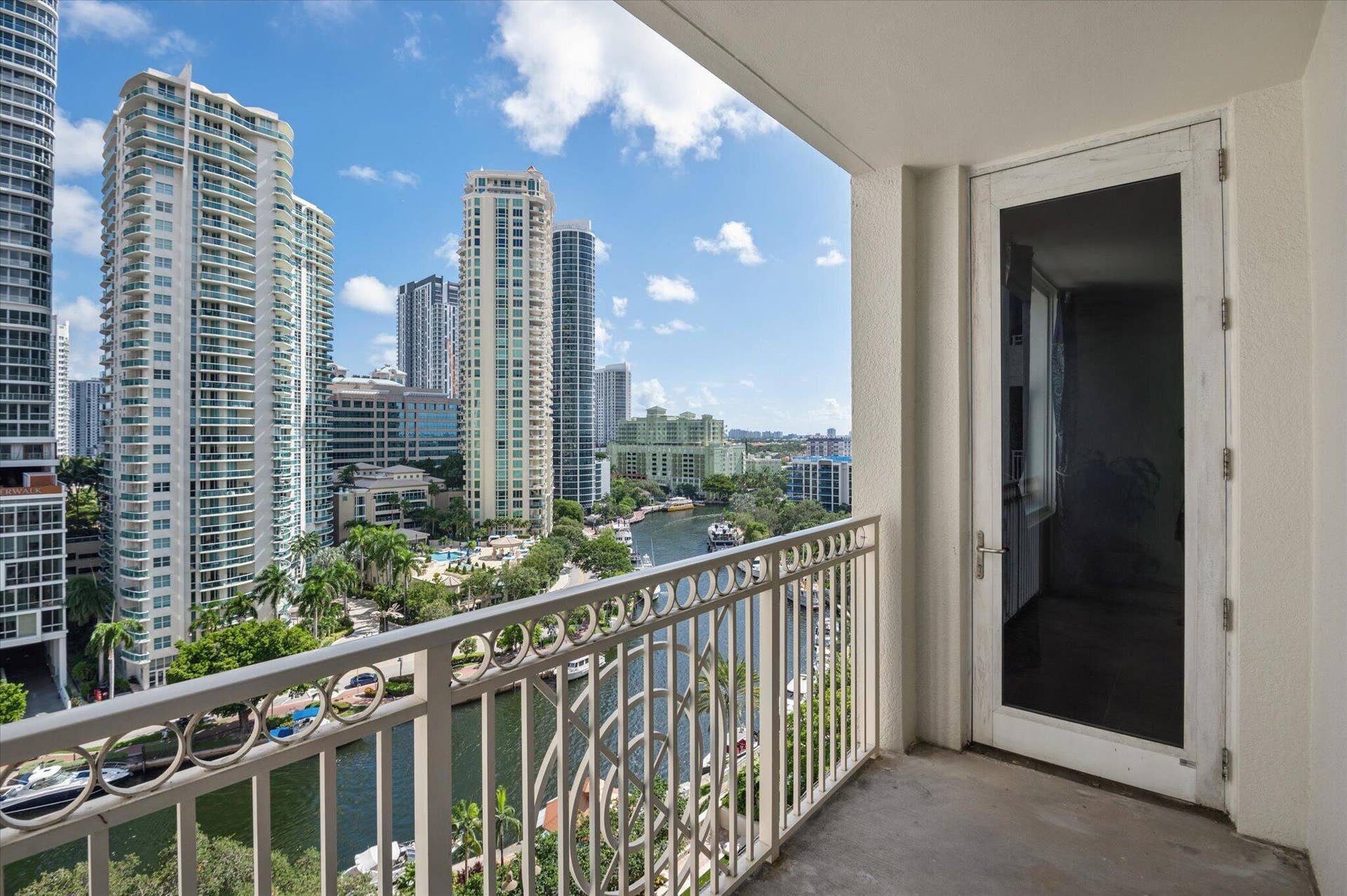Balcony View overlooking the New River