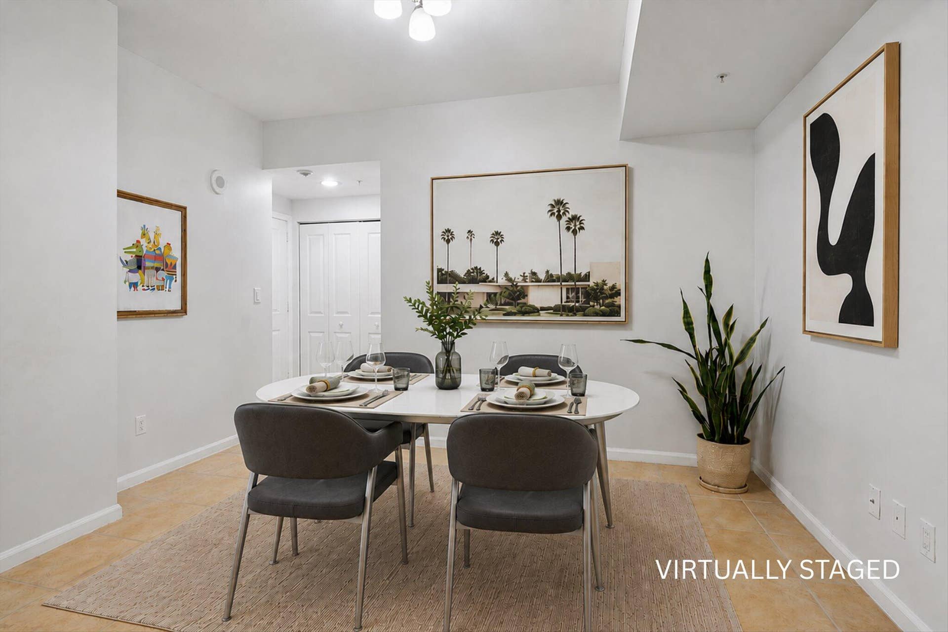 Dining Area / Virtually Staged
