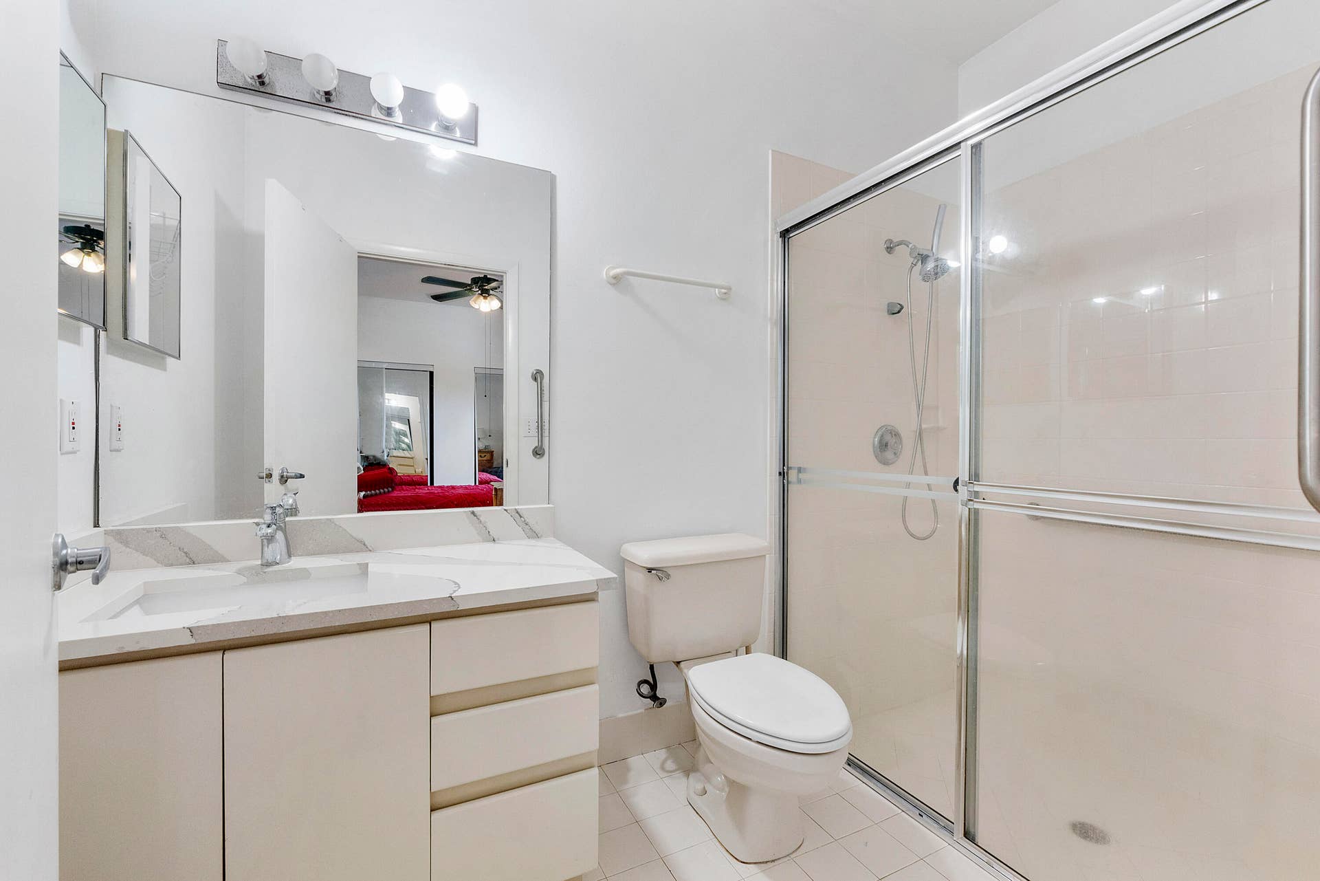 4862 Kensington Circle, Coral Springs, FL 33076 Guest/ Pool House Bathroom with Stand up shower