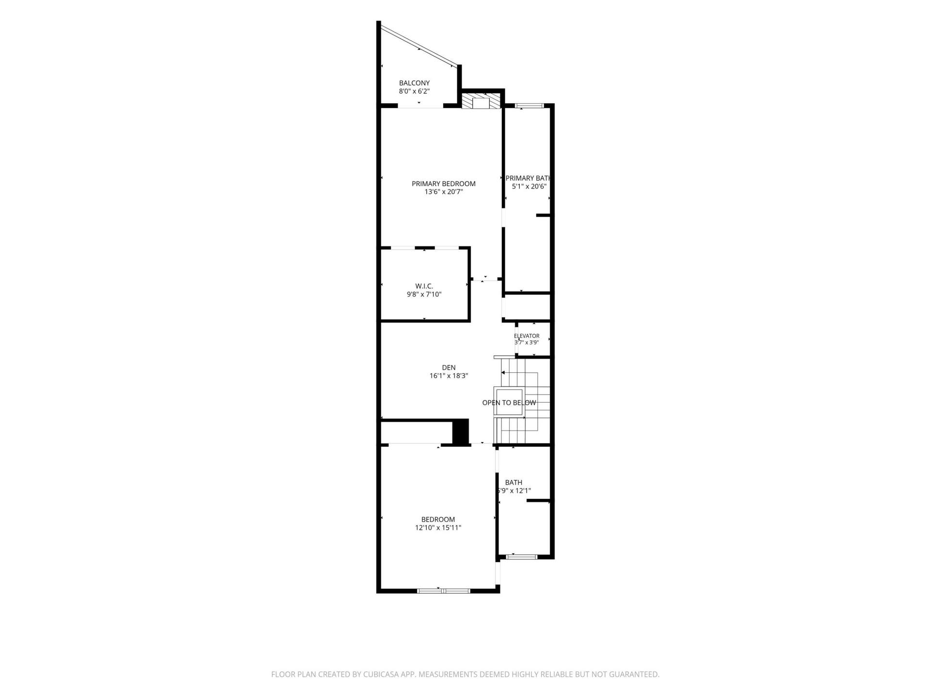 1222 Hillsboro Mile, #15, Hillsboro Beach, FL 33062 2D Floor Plan for 1222 Hillsboro Mile Su