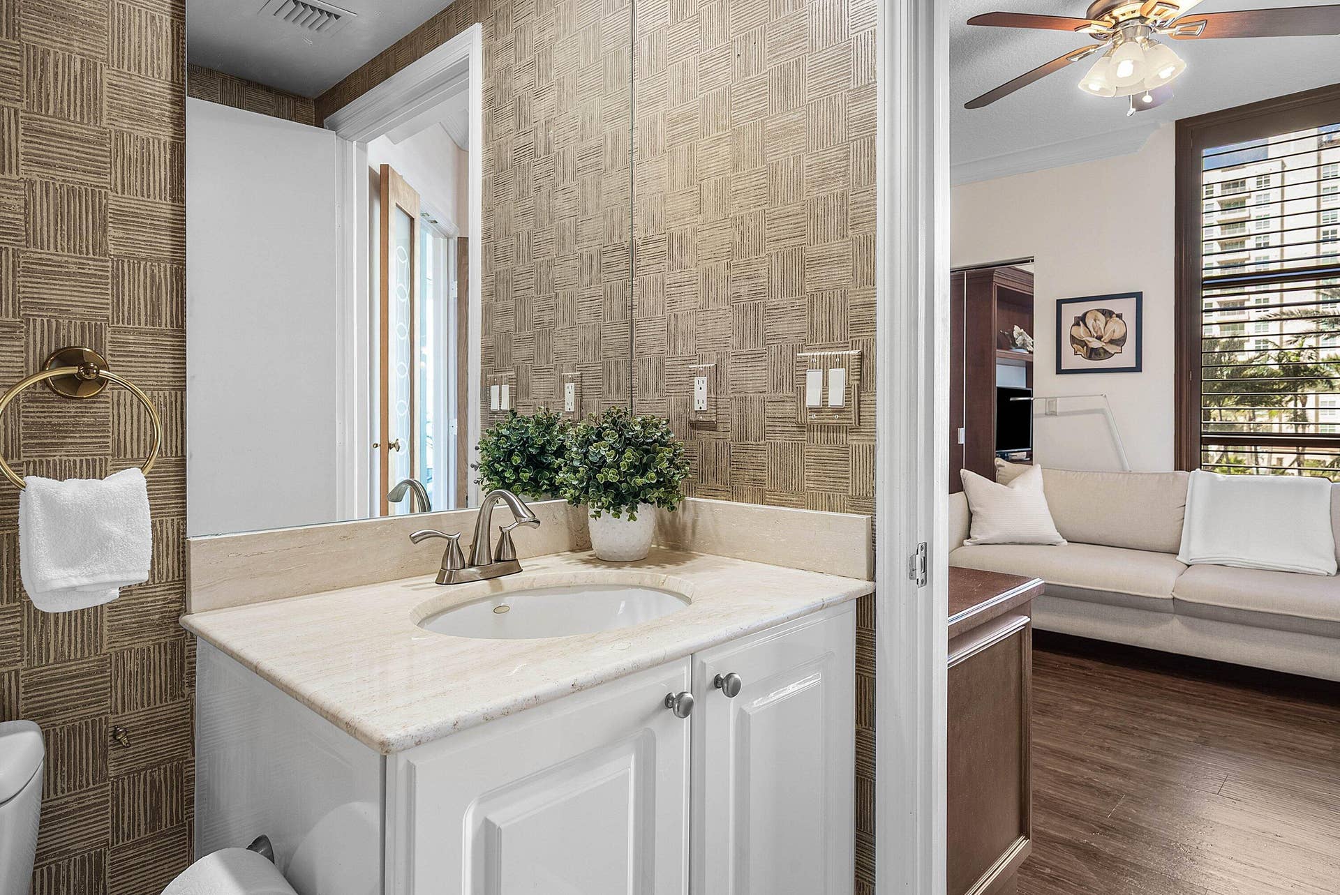 3700 S OCEAN Boulevard, #404, Highland Beach, FL 33487 Guest bath